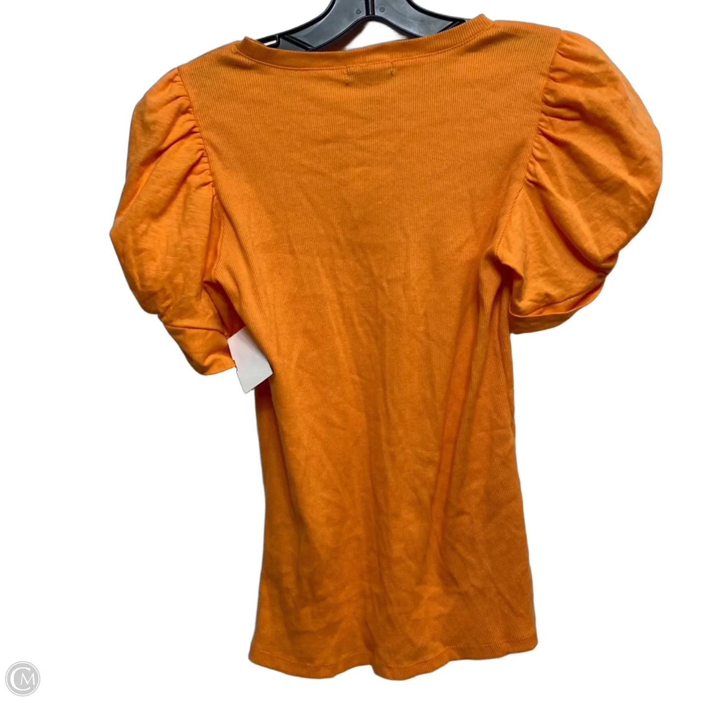 Top Short Sleeve By Vince Camuto In Orange, Size: M