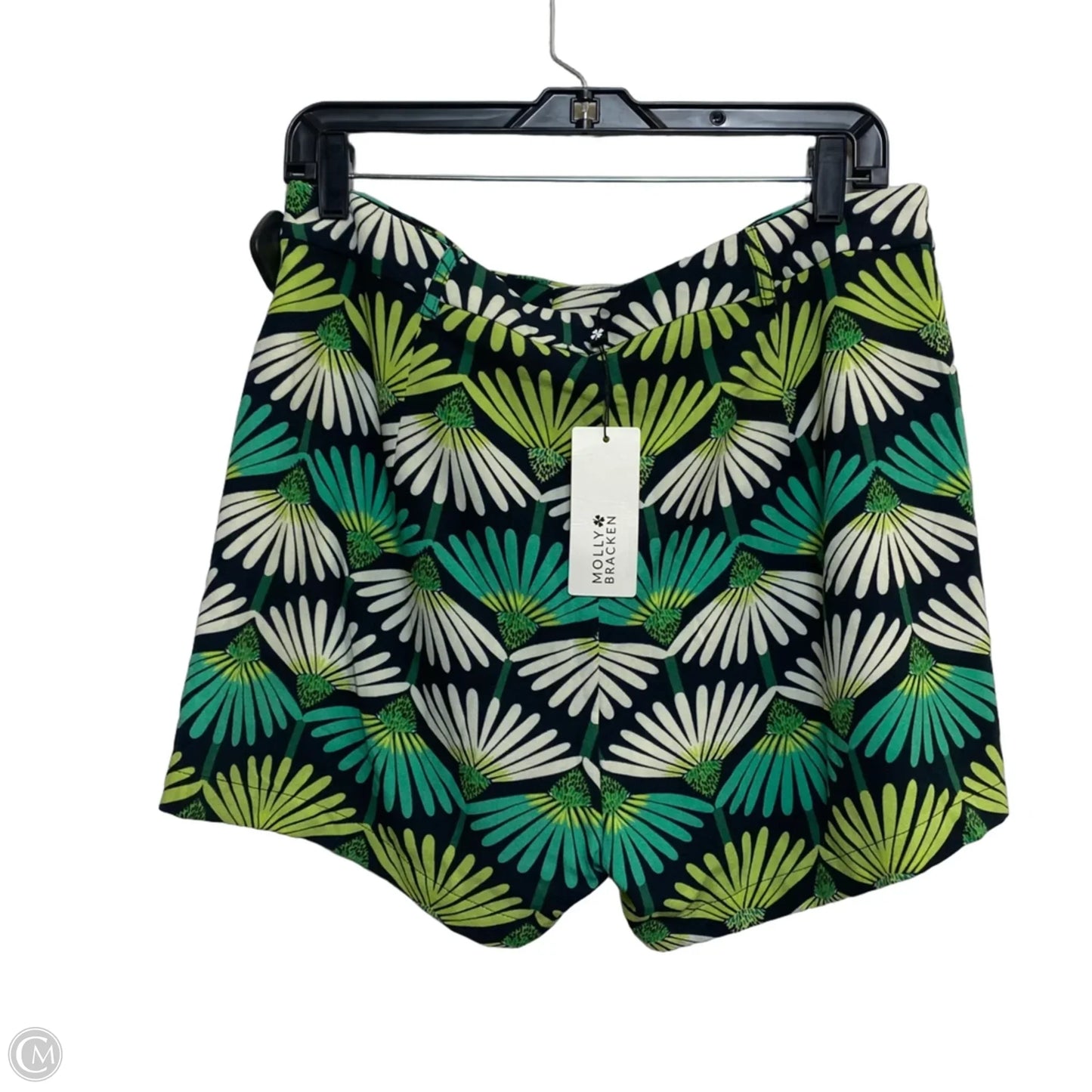 Shorts By Molly Bracken In Blue & Green, Size: L