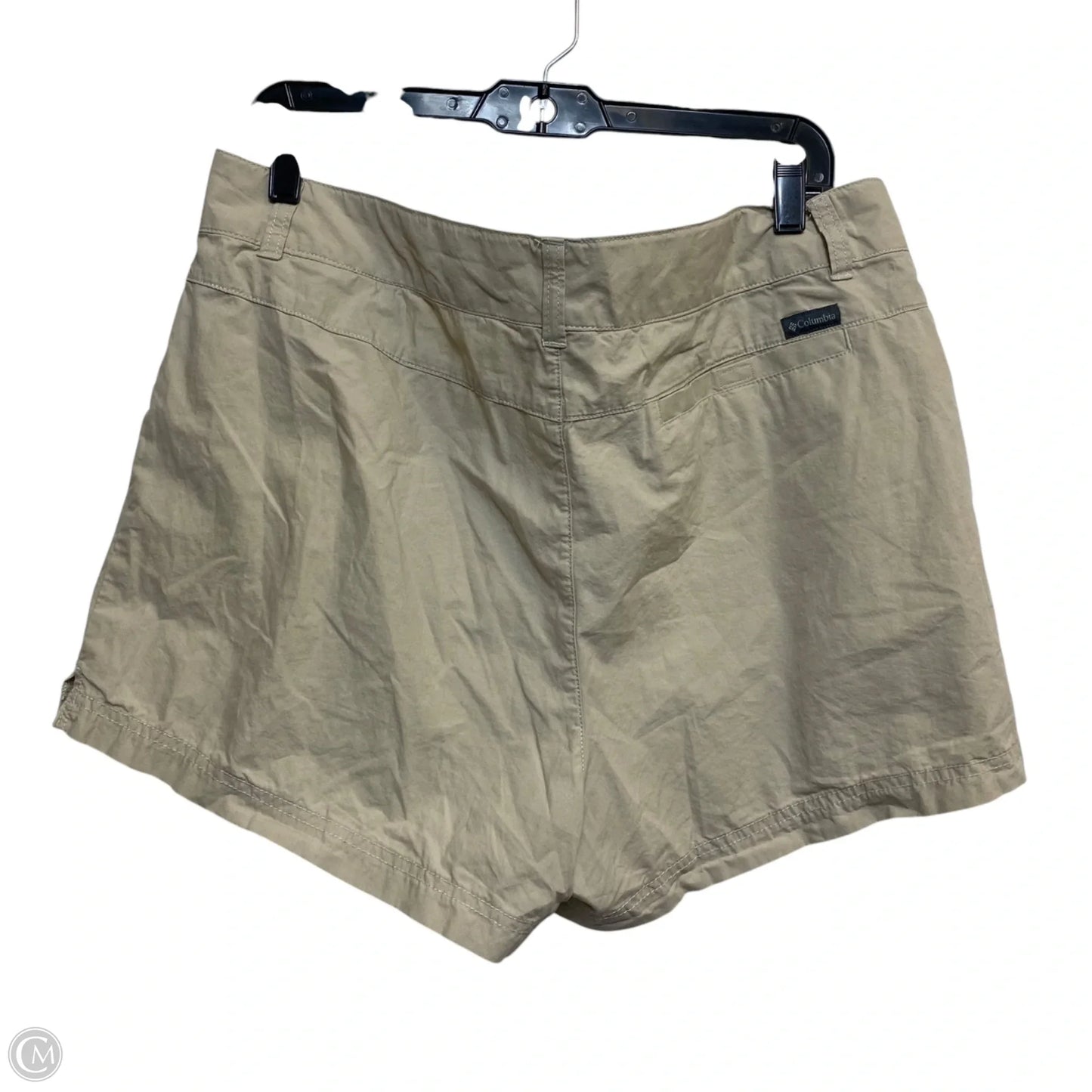 Athletic Shorts By Columbia In Tan, Size: Xl