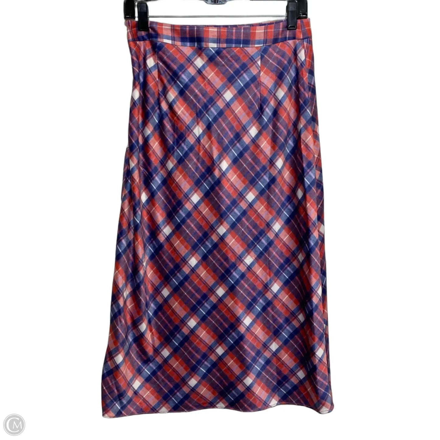 Skirt Midi By Hutch In Blue & Red, Size: S