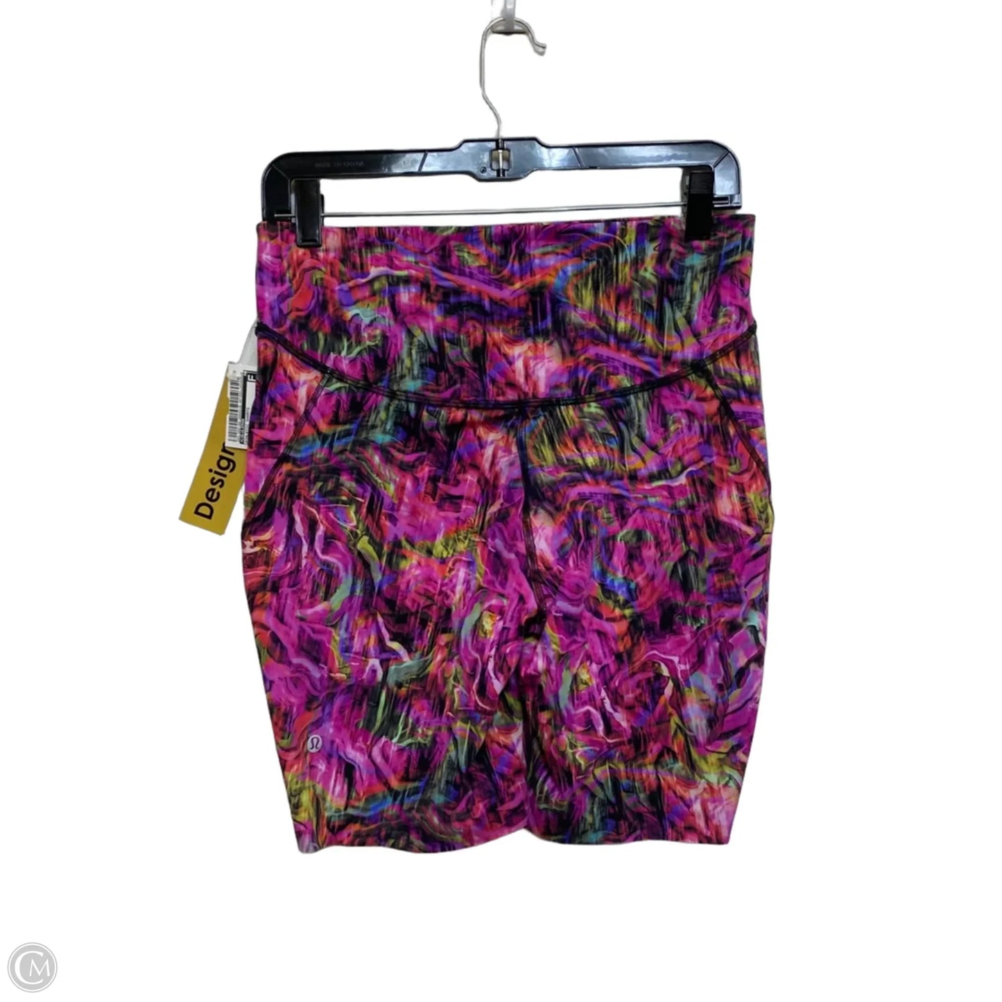 Athletic Shorts Designer By Lululemon In Pink, Size: M