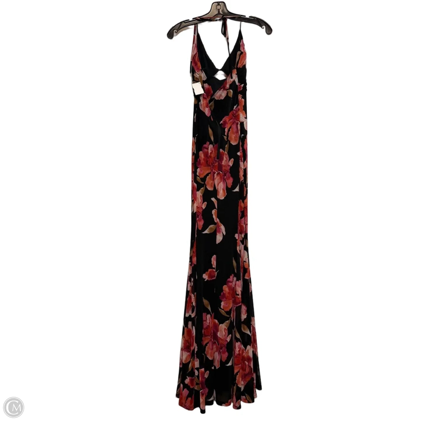 Dress Party Long By Windsor In Black & Pink, Size: L