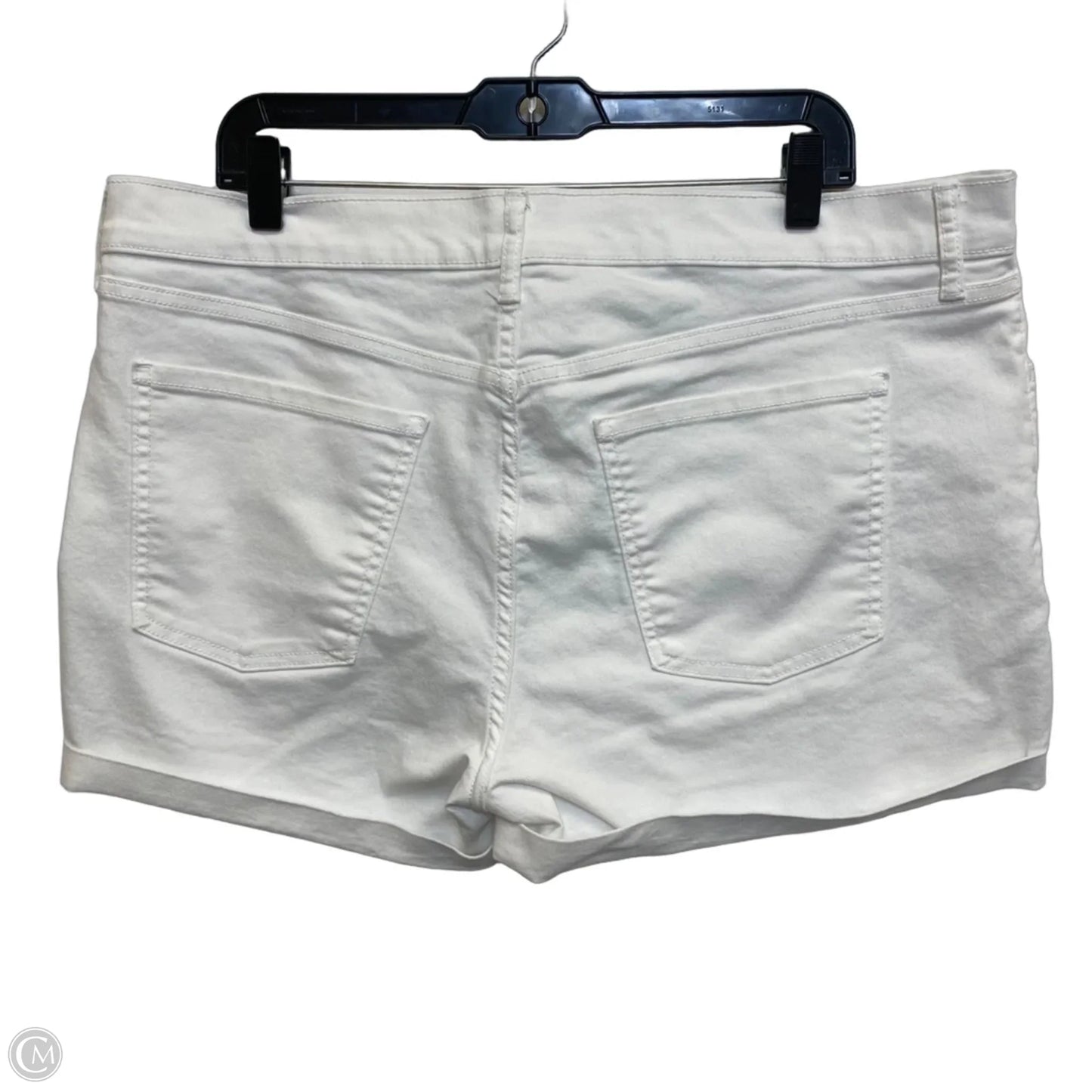 Shorts By Old Navy In White Denim, Size: 16