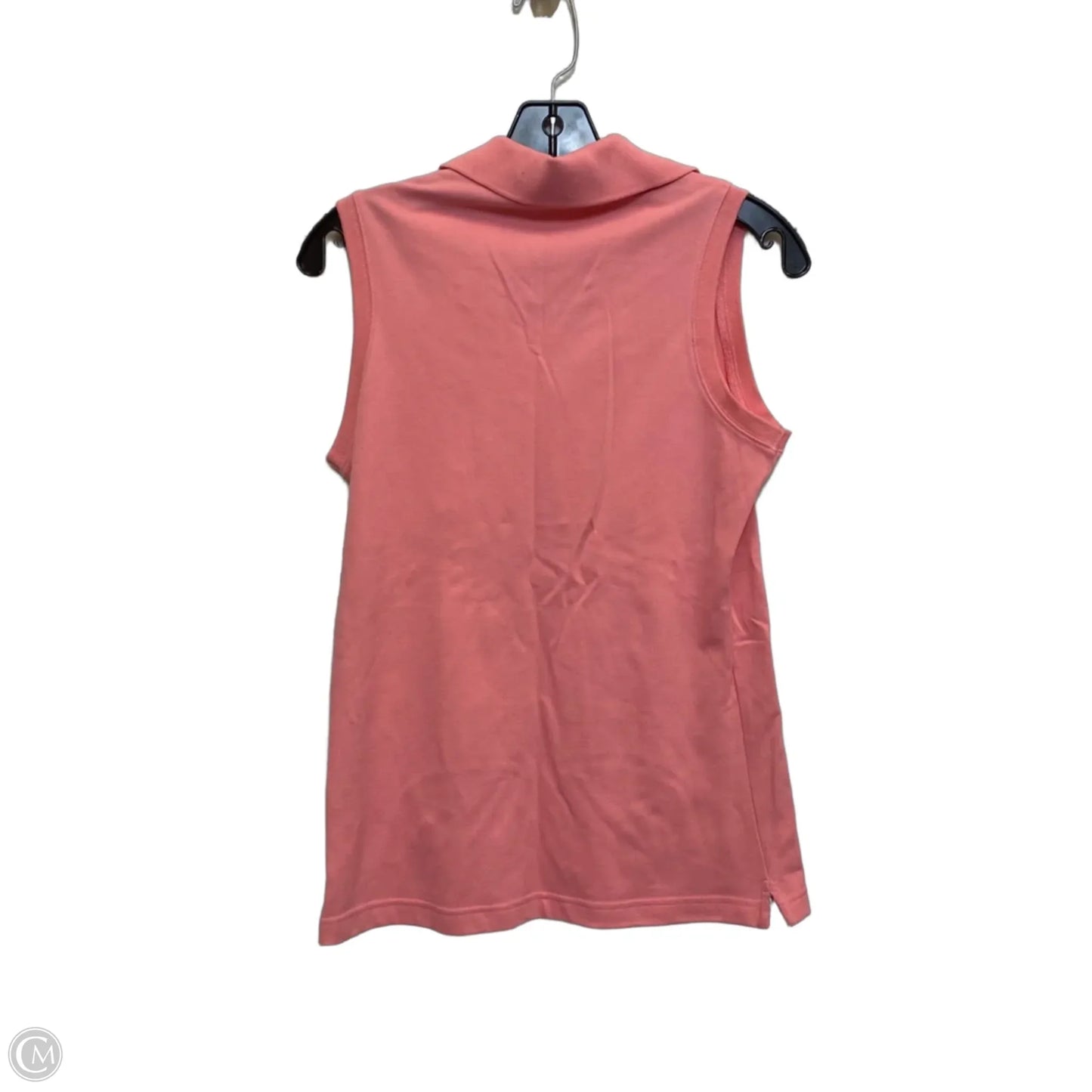 Top Sleeveless Designer By Vineyard Vines In Coral, Size: S