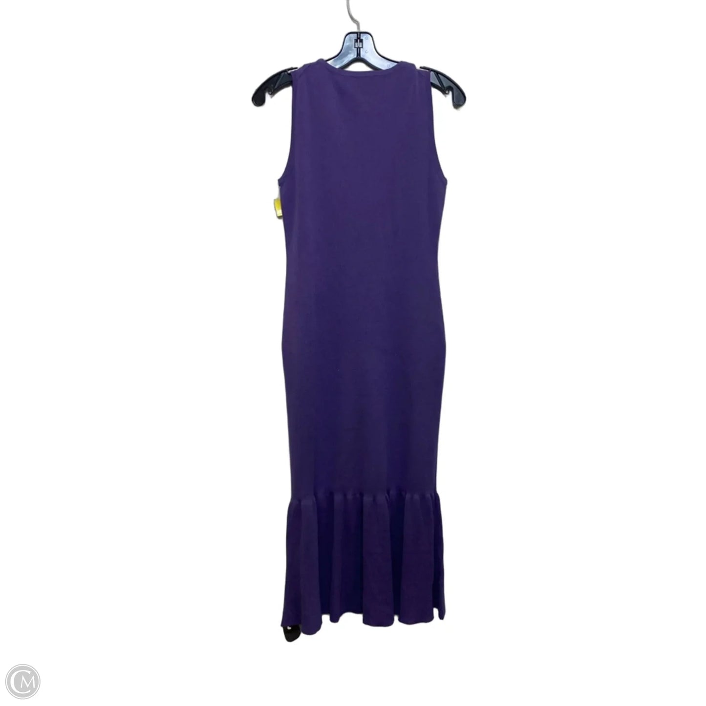 Dress Casual Midi By Ann Taylor In Purple, Size: Mp