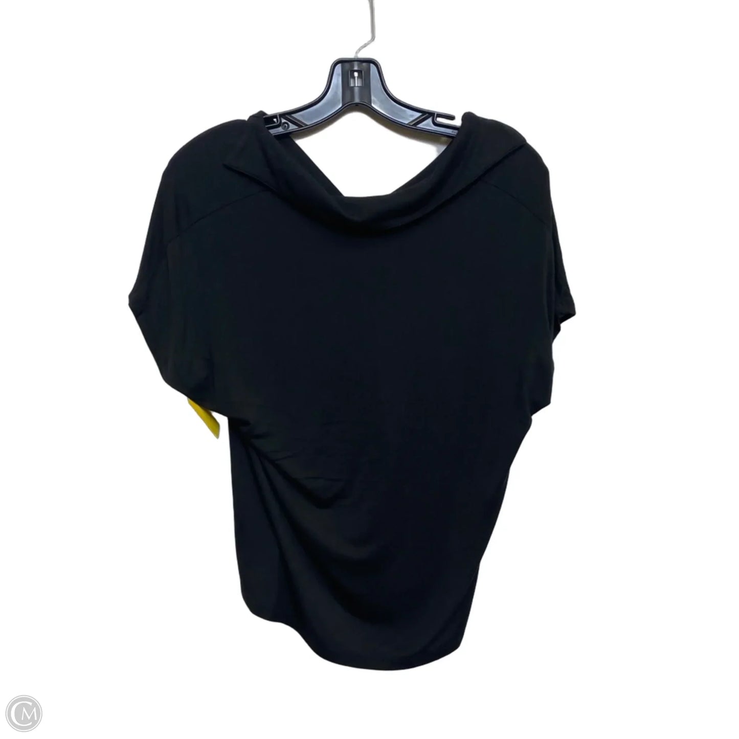 Top Short Sleeve Basic By C And C In Black, Size: Xs