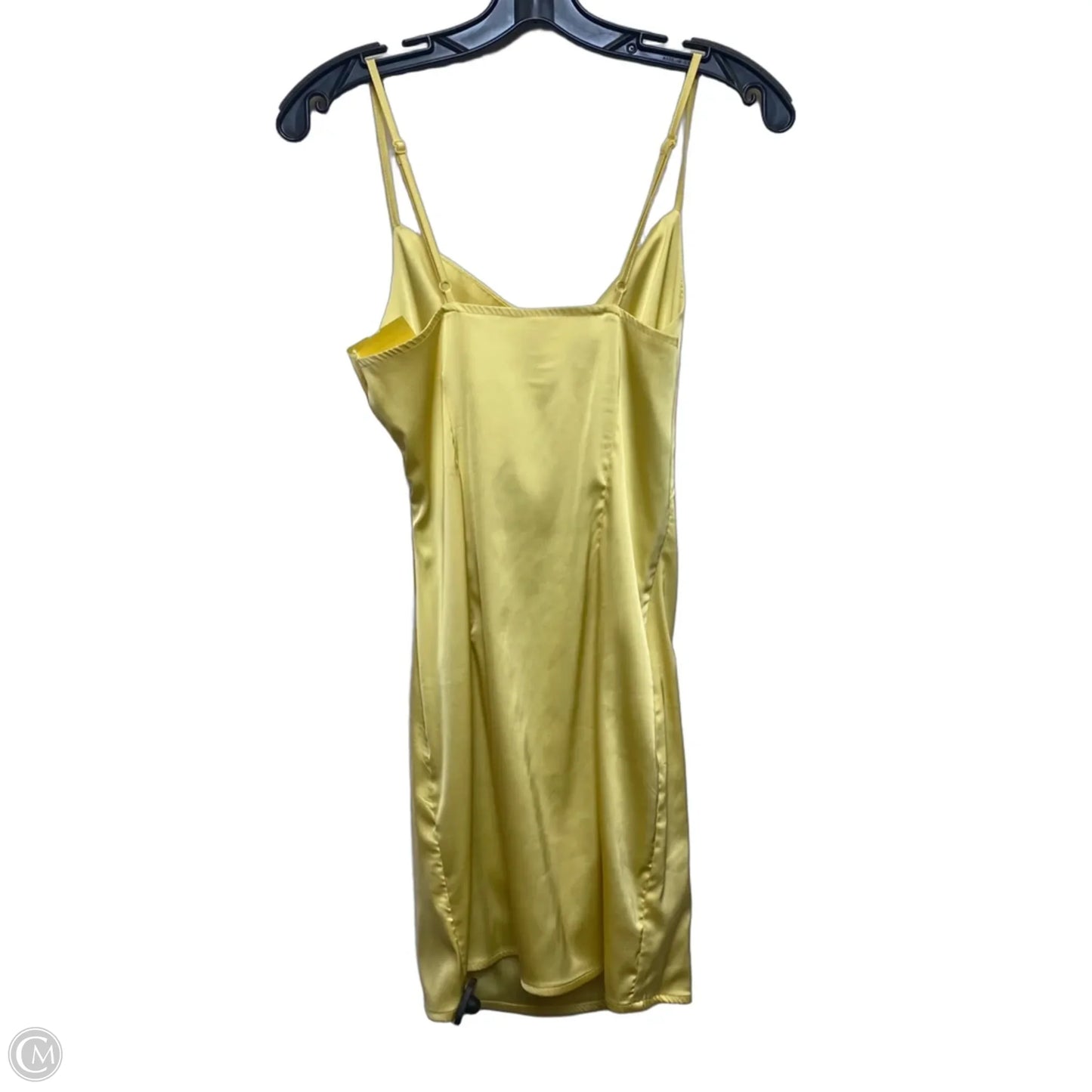 Dress Casual Short By Shein In Yellow, Size: S