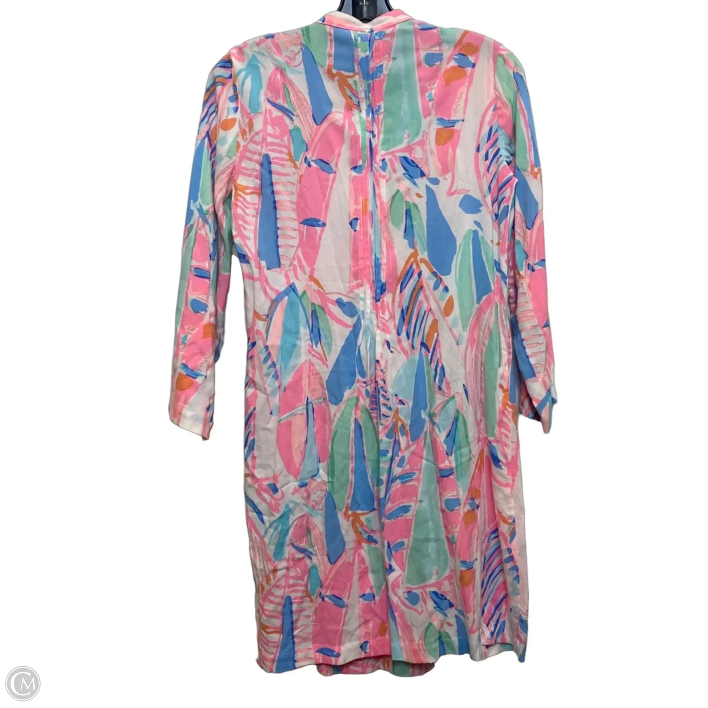 Dress Designer By Lilly Pulitzer In Blue & Pink, Size: Xs