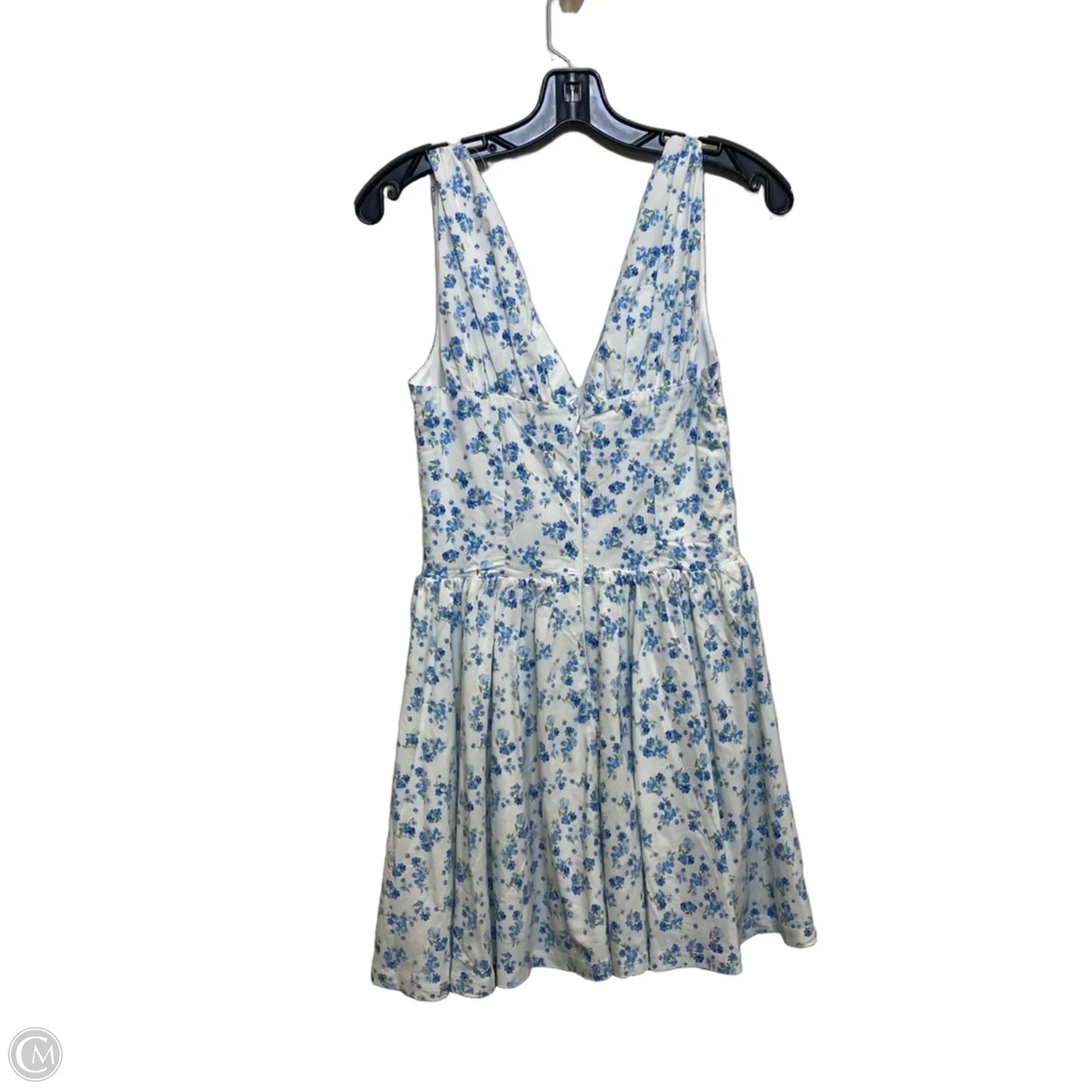 Dress Casual Short By Blashe In Blue & White, Size: S
