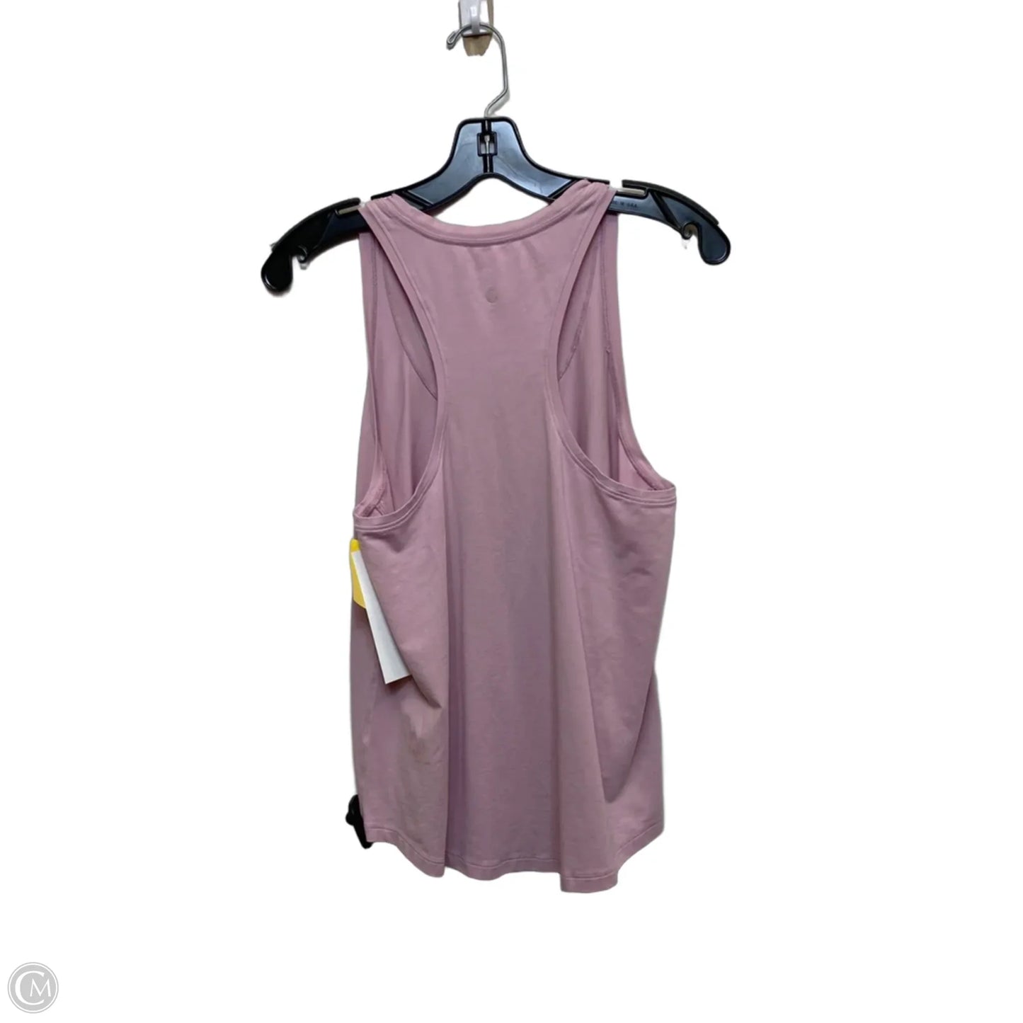 Athletic Tank Top Designer By Lululemon In Pink, Size: M