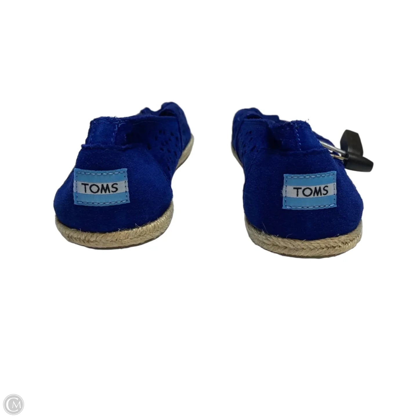 Shoes Flats By Toms In Blue, Size: 9