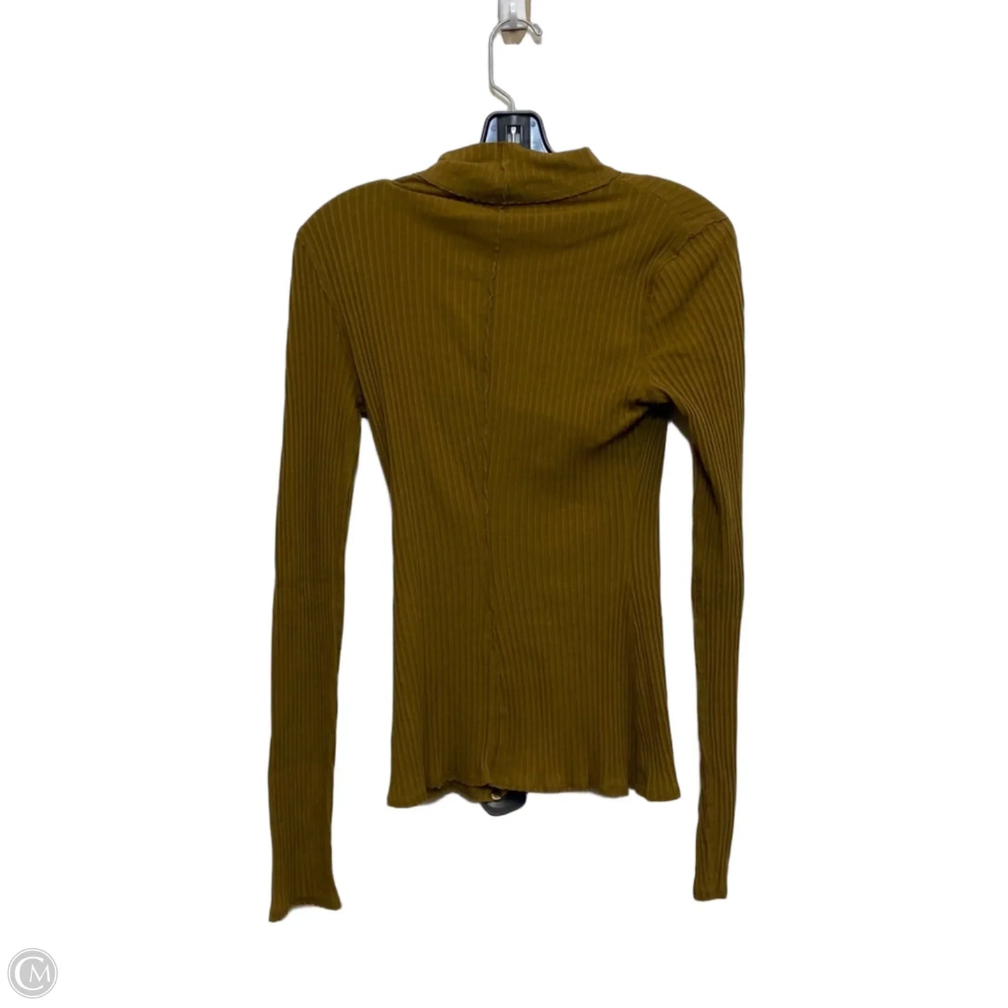 Top Long Sleeve By Free People In Green, Size: Xs