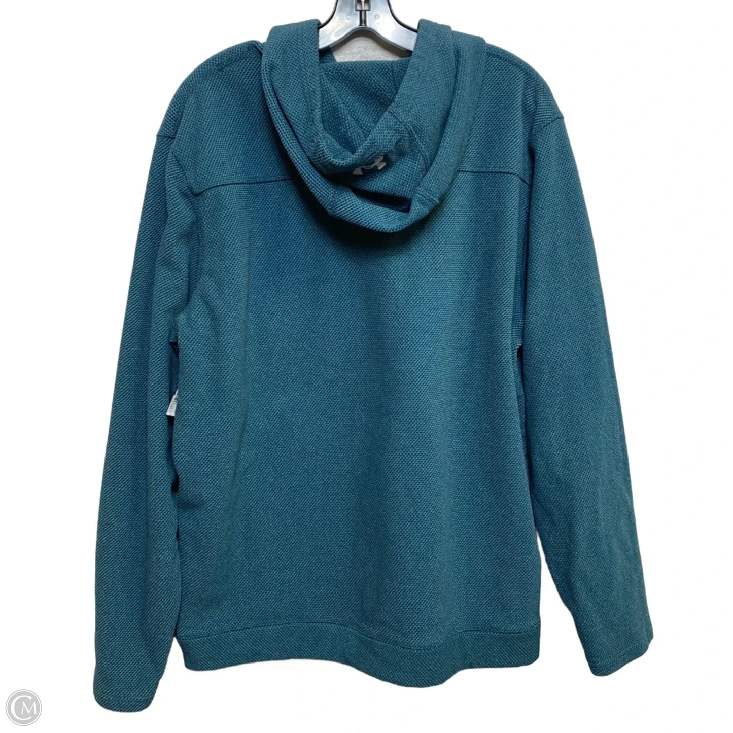 Athletic Sweatshirt Hoodie By Under Armour In Blue, Size: Xl