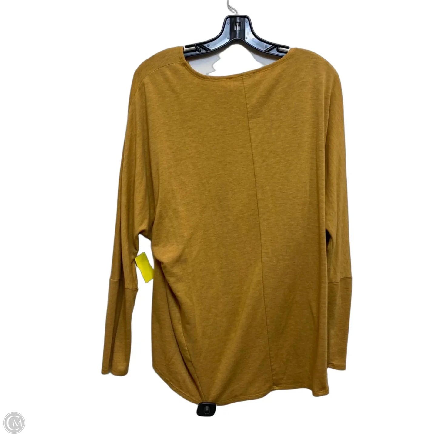 Top Long Sleeve By New Directions In Yellow, Size: M