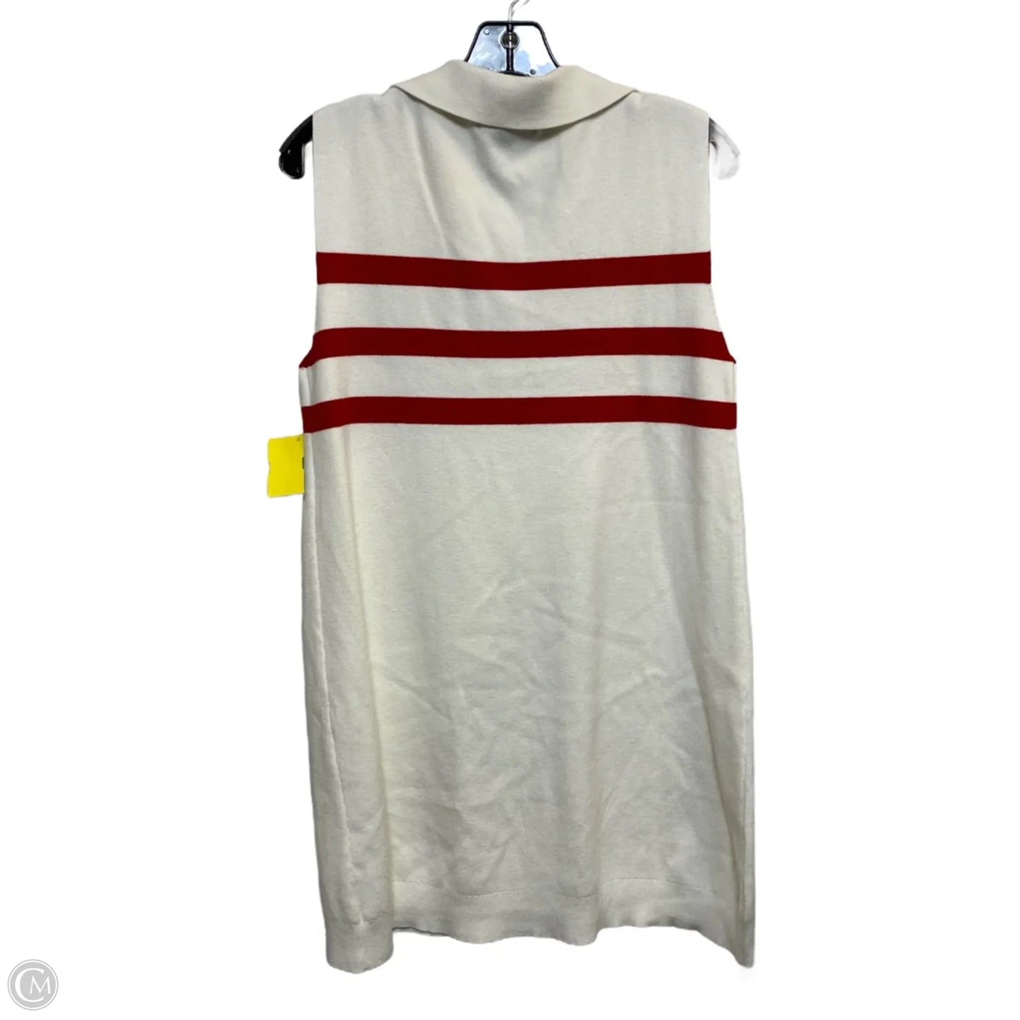 Dress Casual Short By Lulus In Cream & Red, Size: M