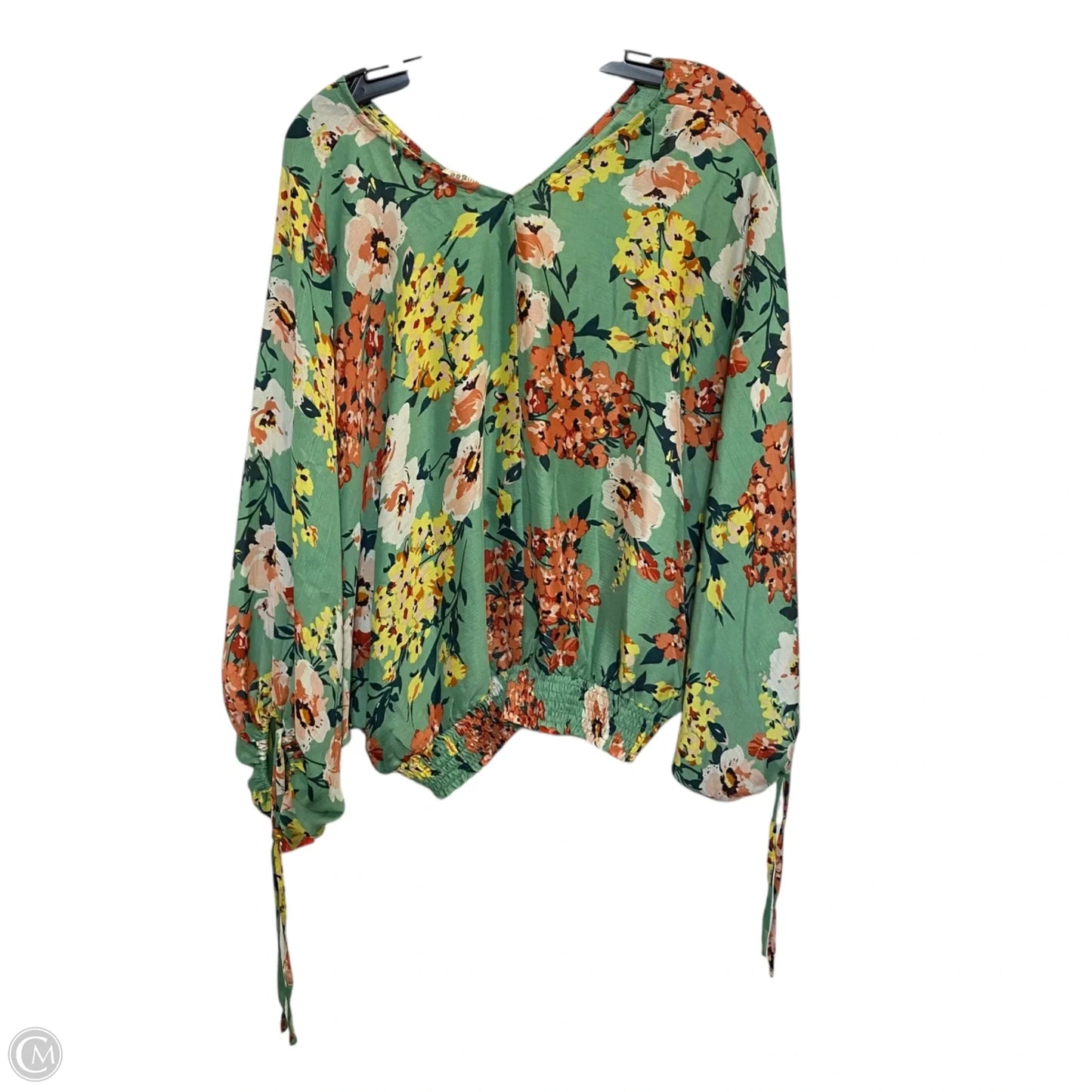 Top Long Sleeve By Umgee In Green, Size: S