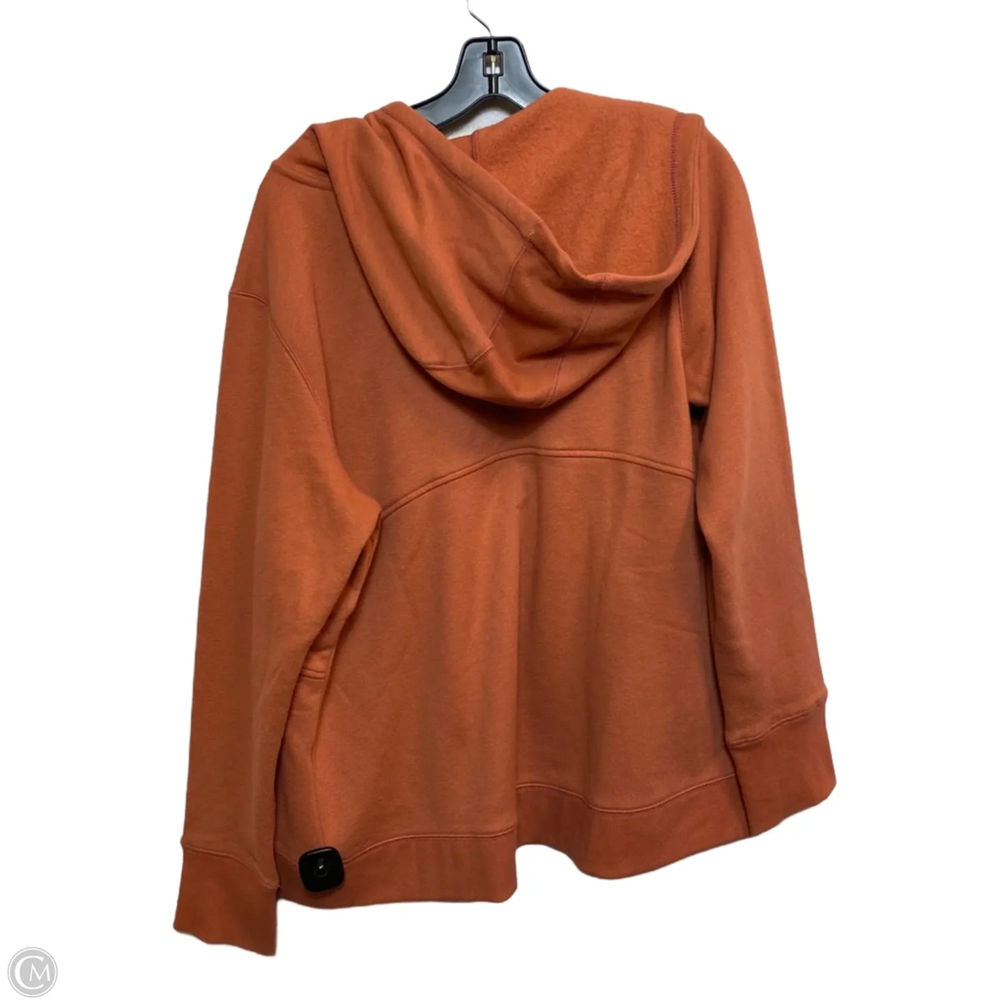 Athletic Jacket By Tek Gear In Orange, Size: Xl