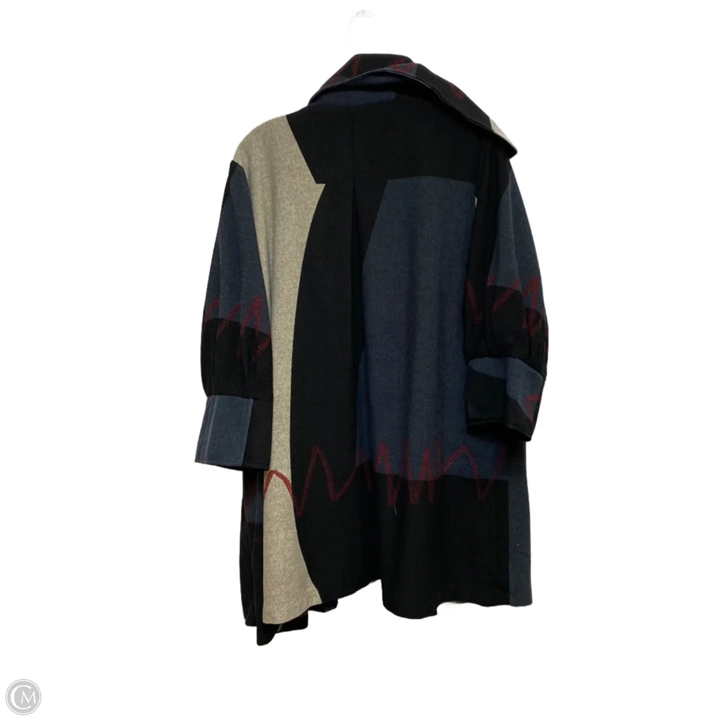 Jacket Other By Damee In Black & Grey, Size: 2x