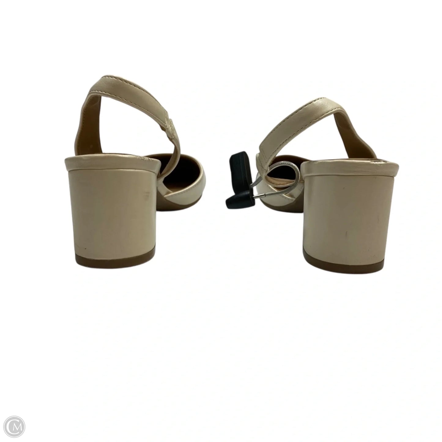 Shoes Heels Block By Aerosoles In Black & Cream, Size: 8