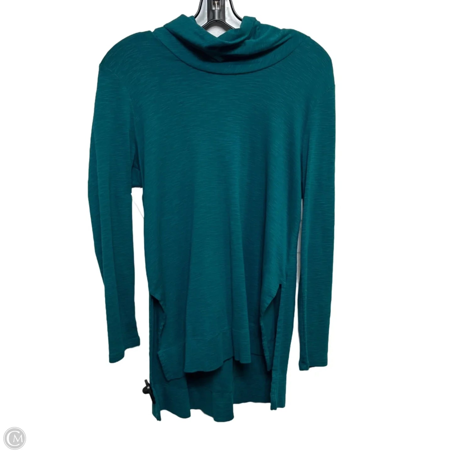 Top Long Sleeve By J. Jill In Green, Size: Mp