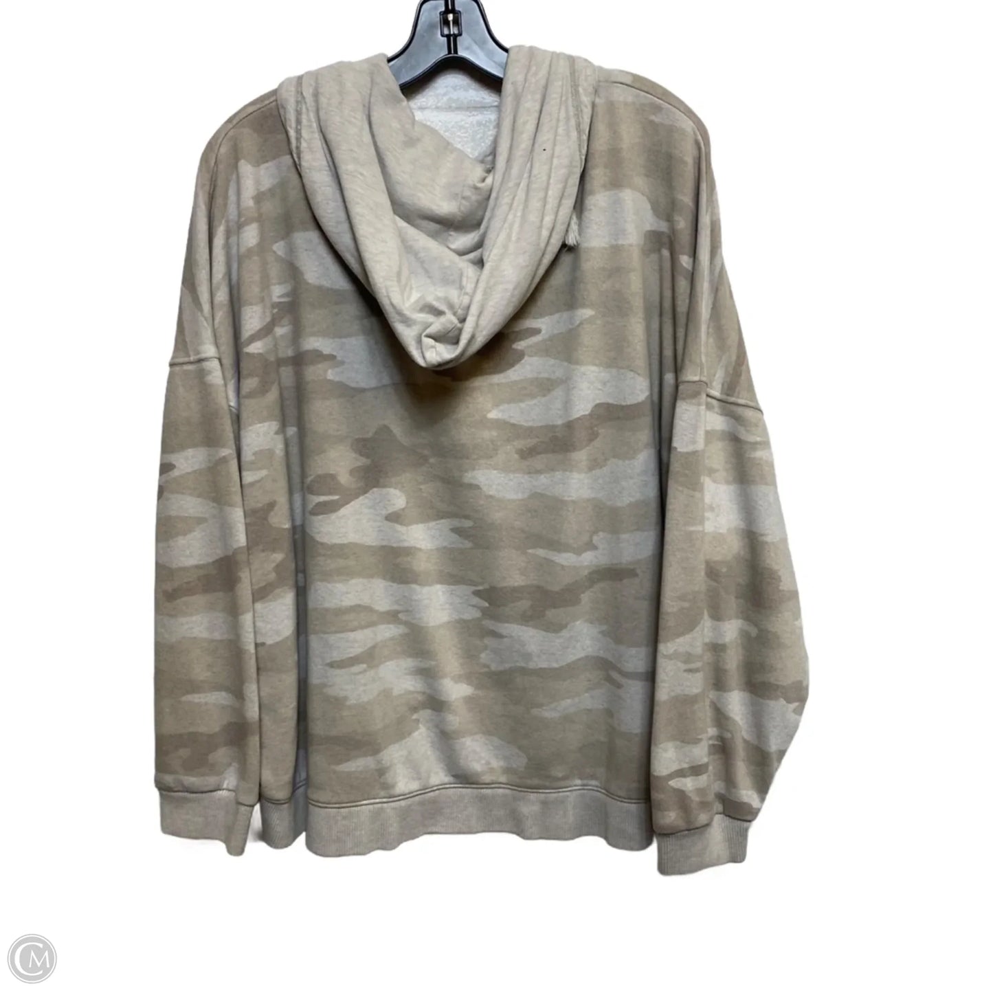 Sweatshirt Hoodie By American Eagle In Tan, Size: Xl