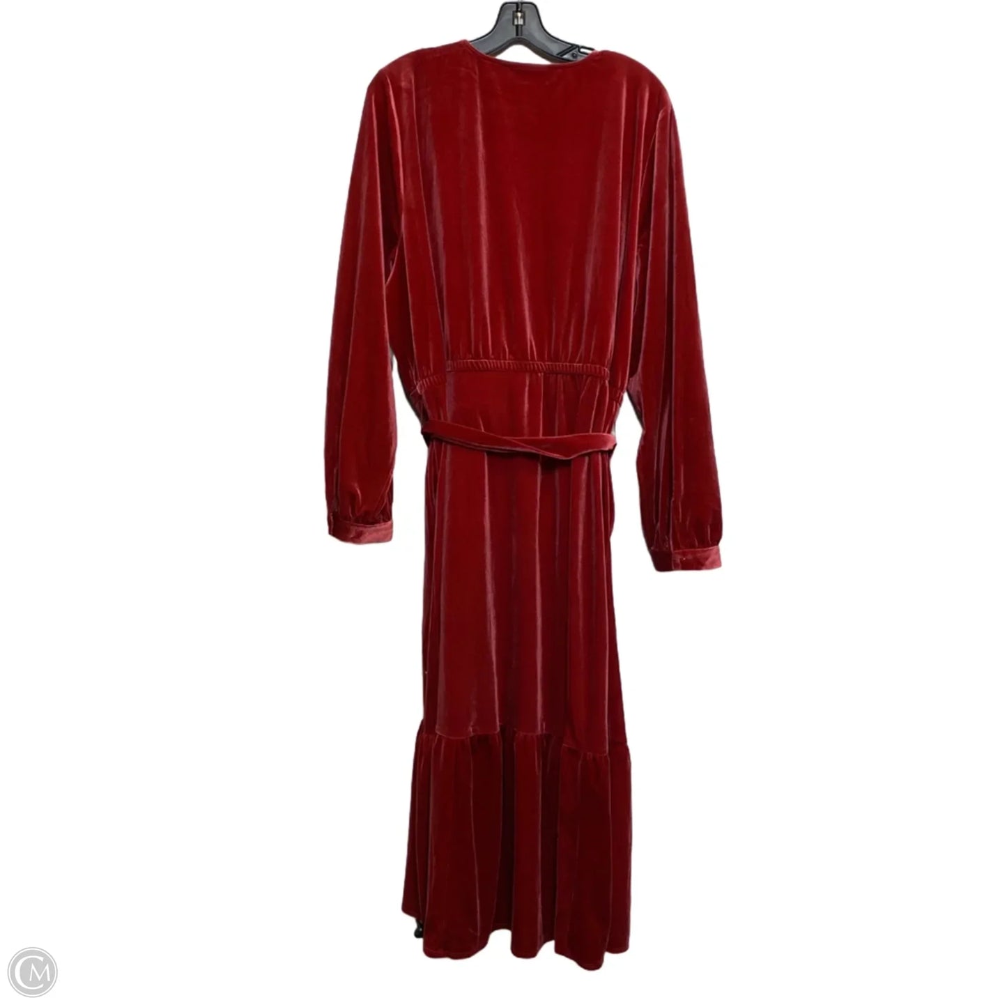 Dress Party Midi By Lane Bryant In Red, Size: 4x
