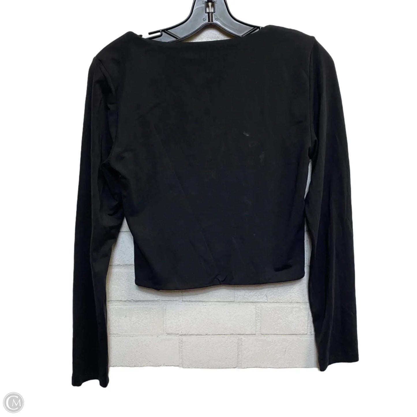 Top Long Sleeve Basic By Babaton In Black, Size: L