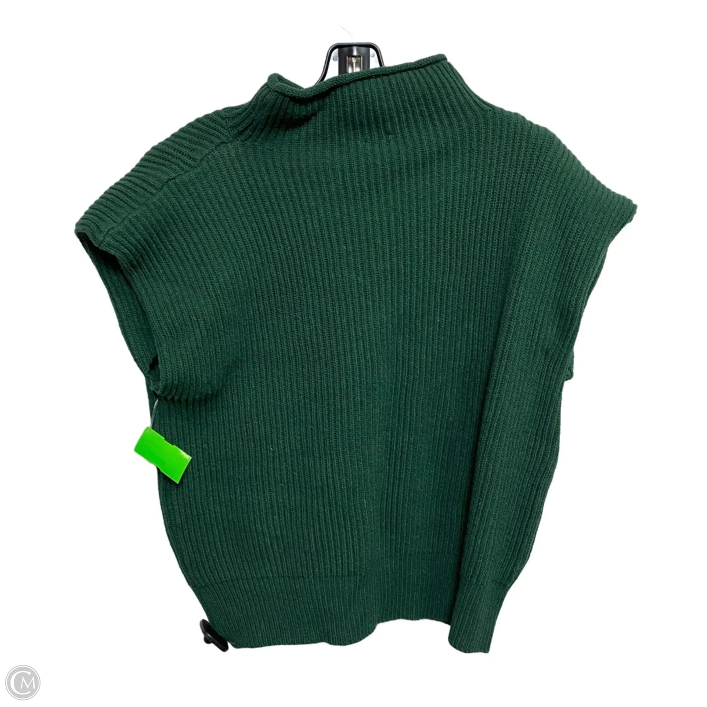Sweater Short Sleeve By Le Lis In Green, Size: M