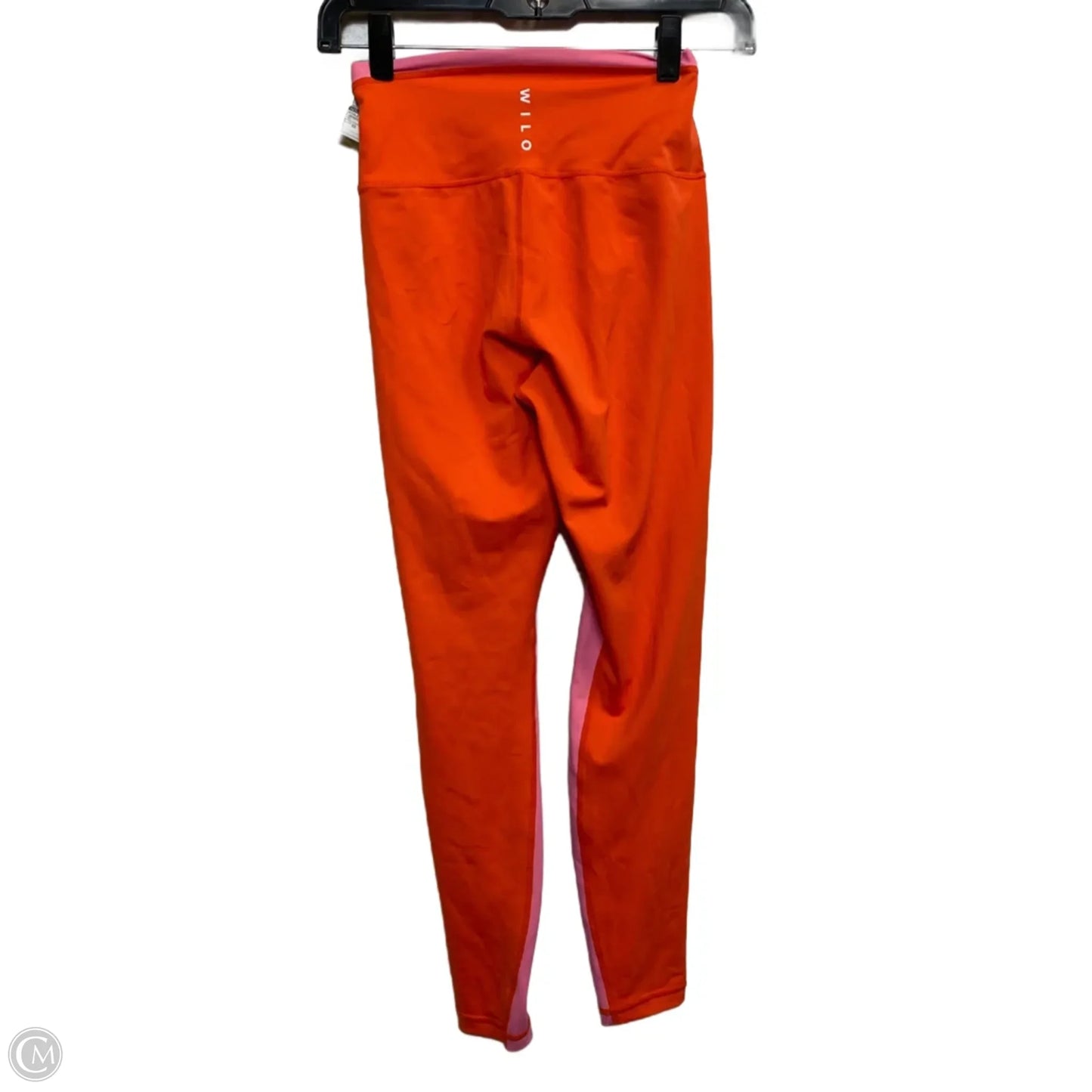 Athletic Leggings By Wilo In Orange & Pink, Size: Xs