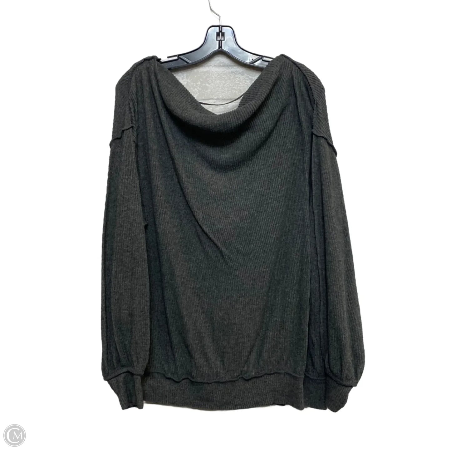 Top Long Sleeve By We The Free In Grey, Size: M