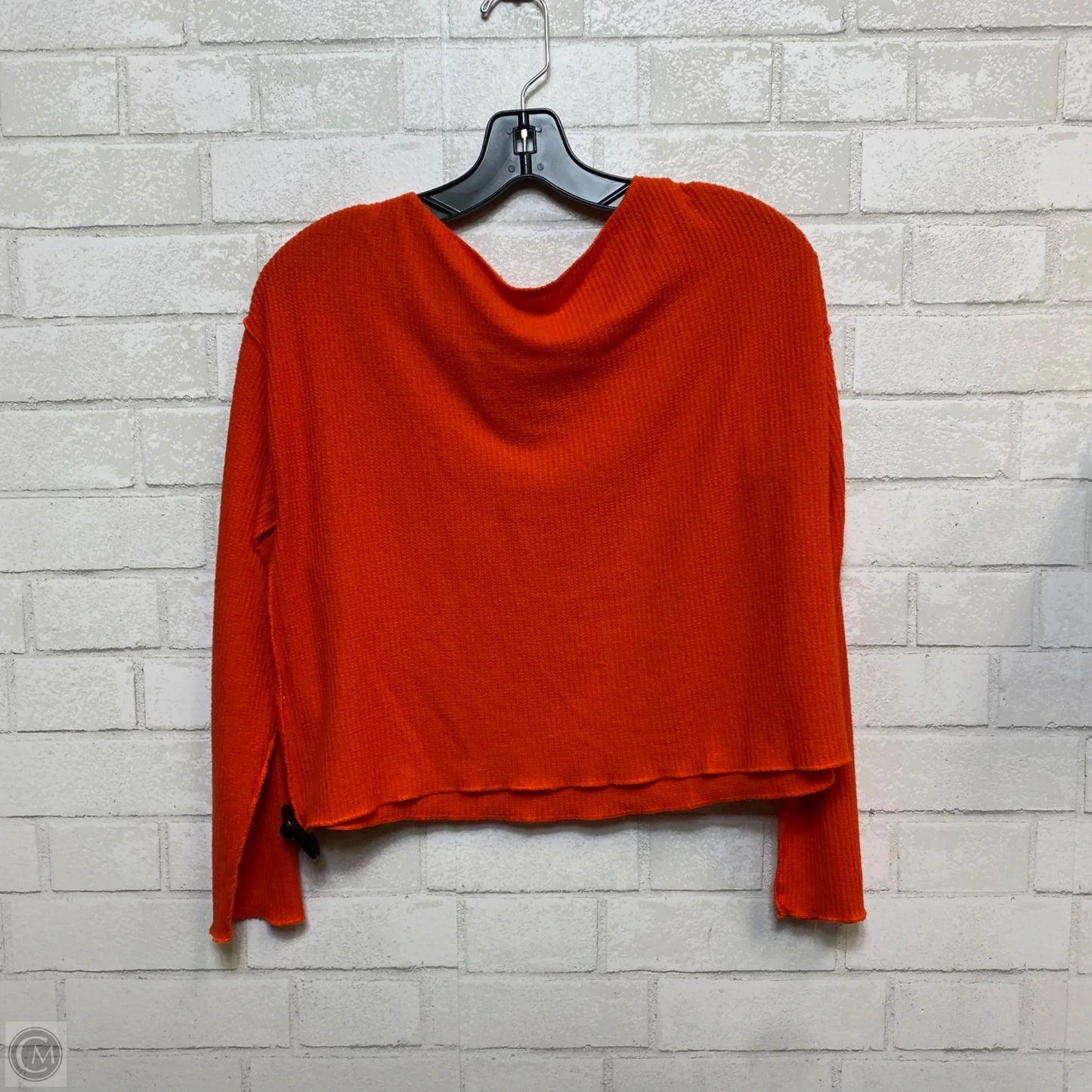 Top Long Sleeve Basic By Daily Practice By Anthropologie In Orange, Size: Xs