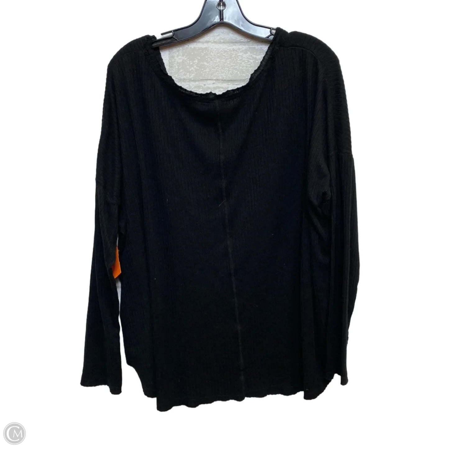 Top Long Sleeve By Wild Fable In Black, Size: Xl