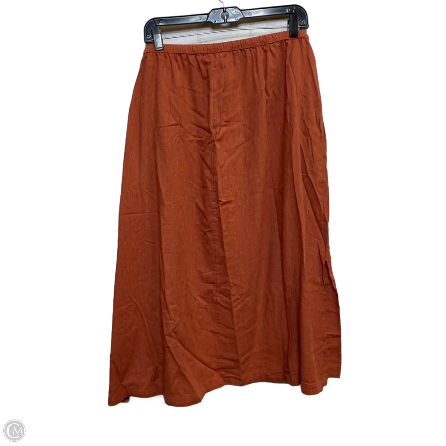 Skirt Midi By Universal Thread In Orange, Size: Xl