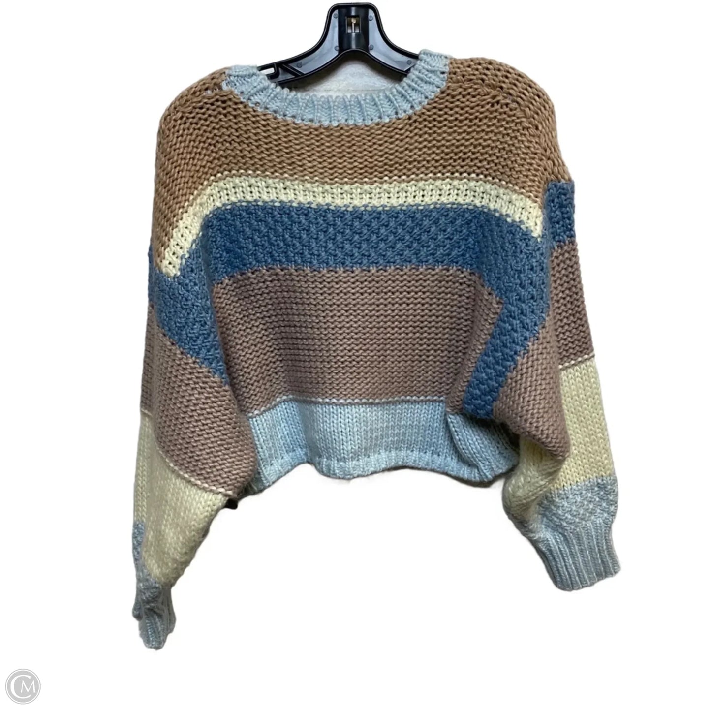 Sweater By Le Lis In Blue & Purple, Size: S