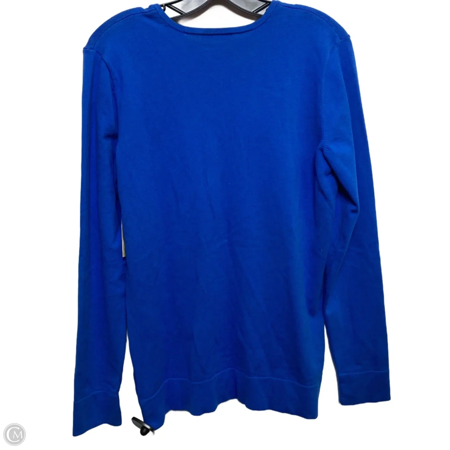 Top Long Sleeve Designer By Lilly Pulitzer In Blue, Size: Xl