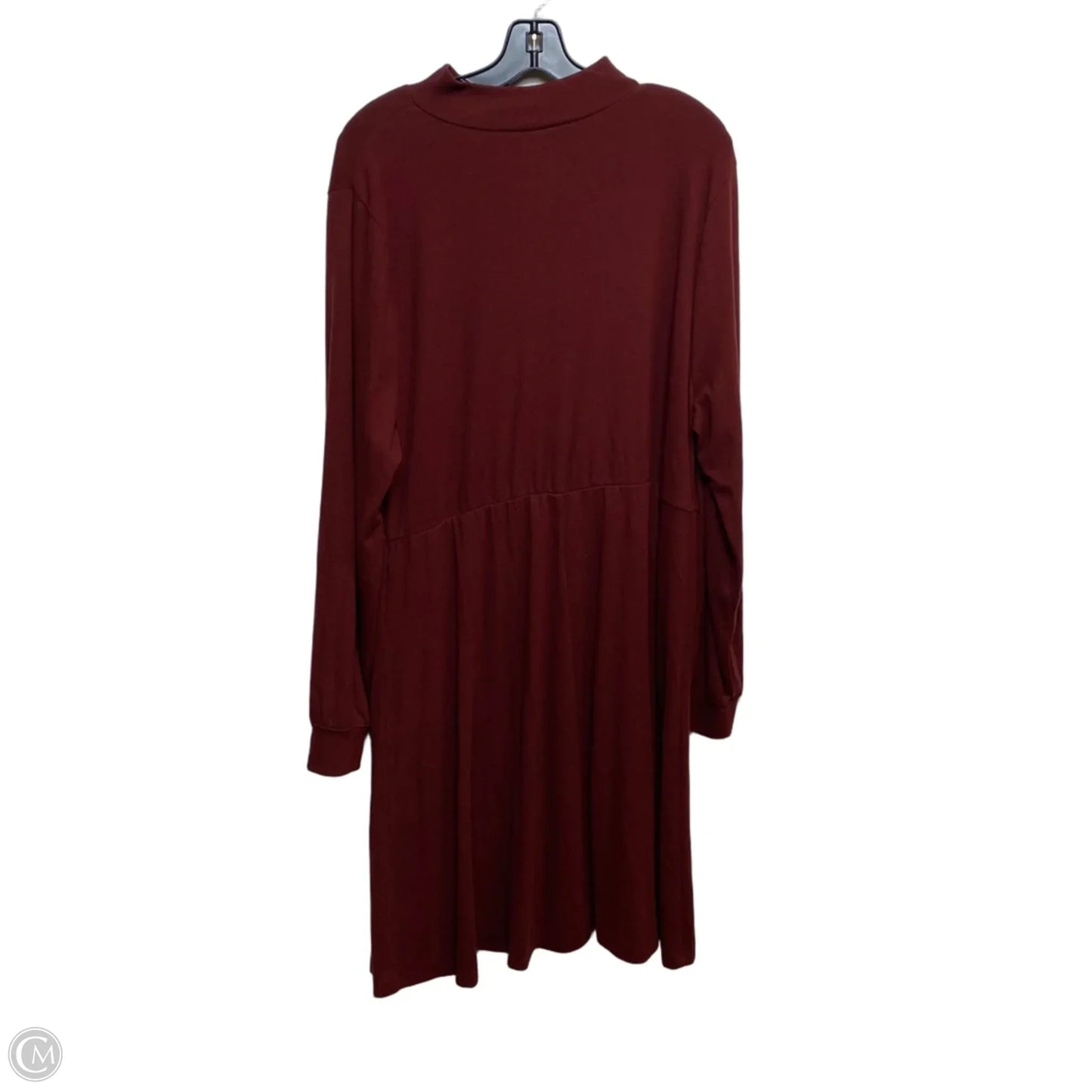 Dress Casual Short By Ava & Viv In Red, Size: 2x