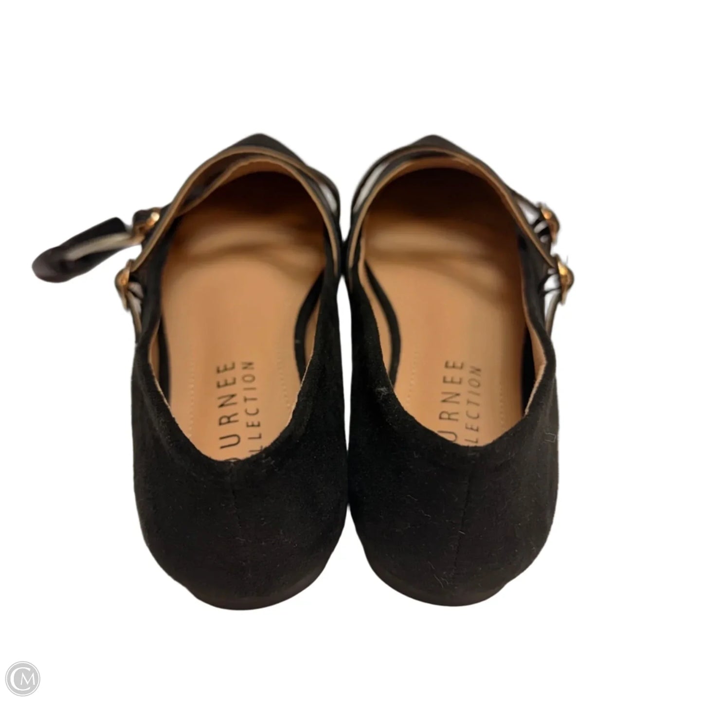 Shoes Flats By Journee In Black, Size: 6