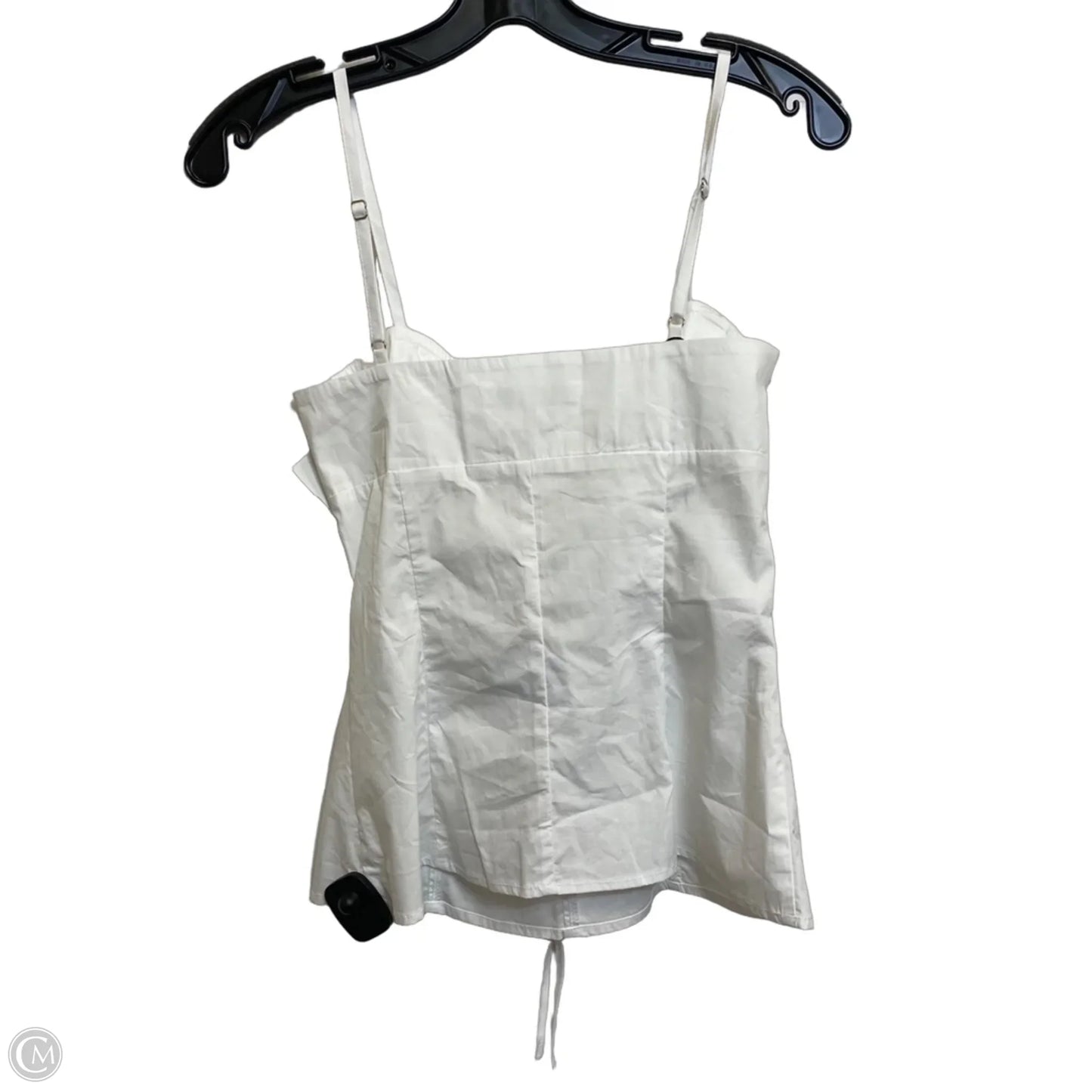 Top Sleeveless By More To Come In White, Size: Xs