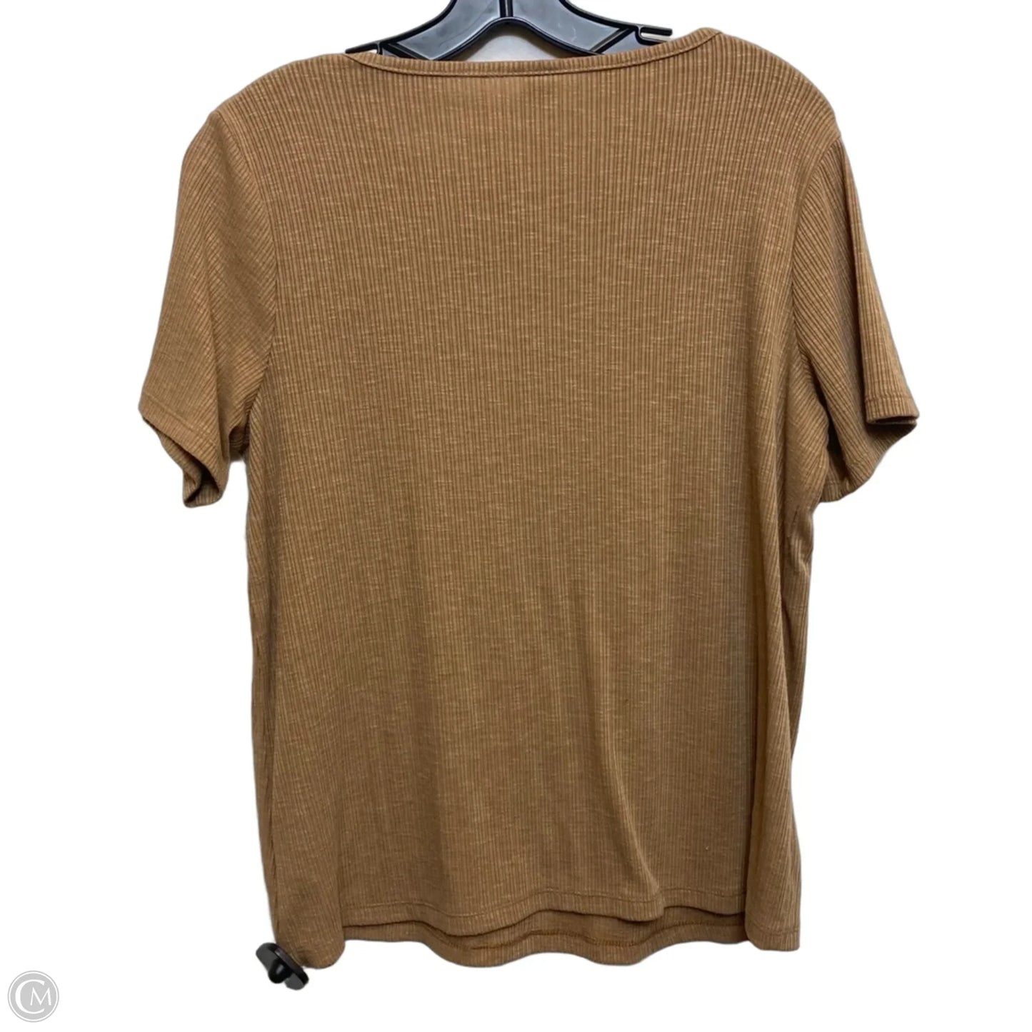 Top Short Sleeve By Old Navy In Brown, Size: M