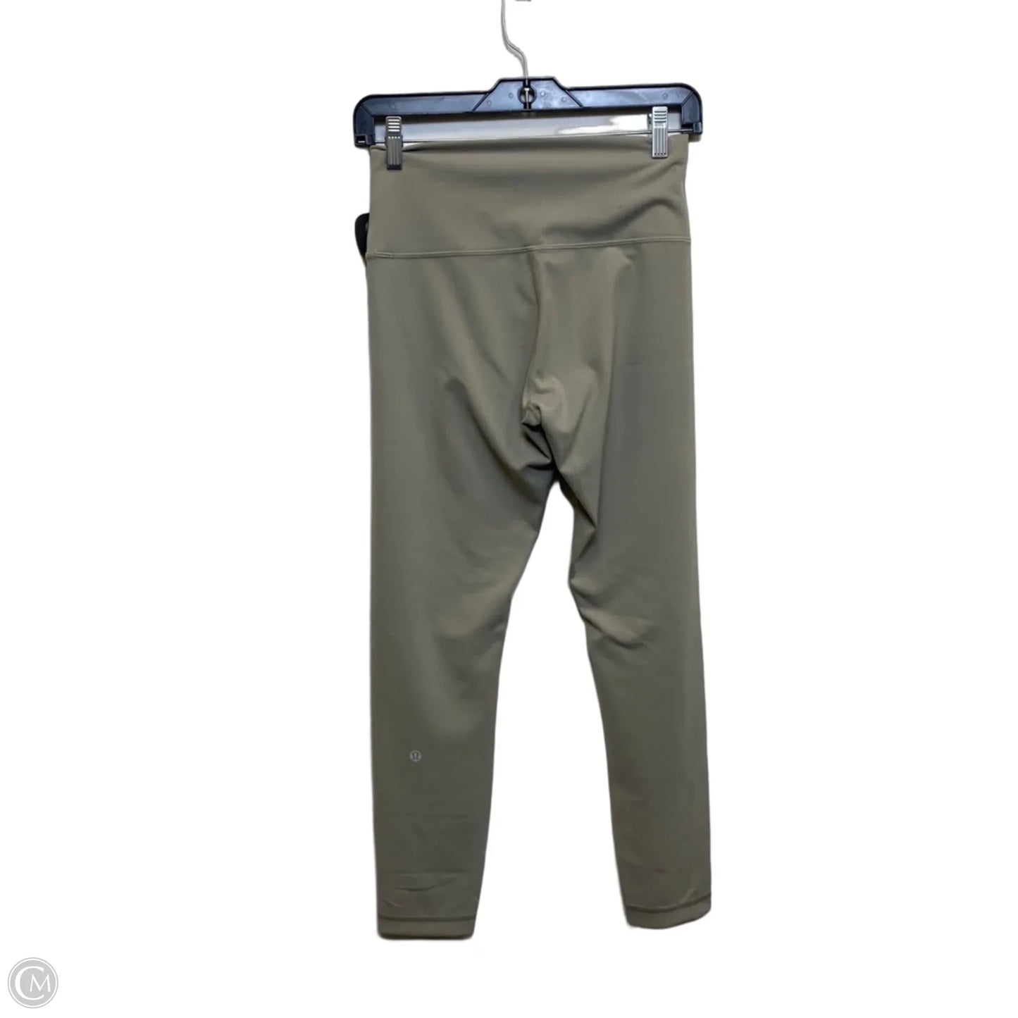 Athletic Leggings Designer By Lululemon In Tan, Size: M