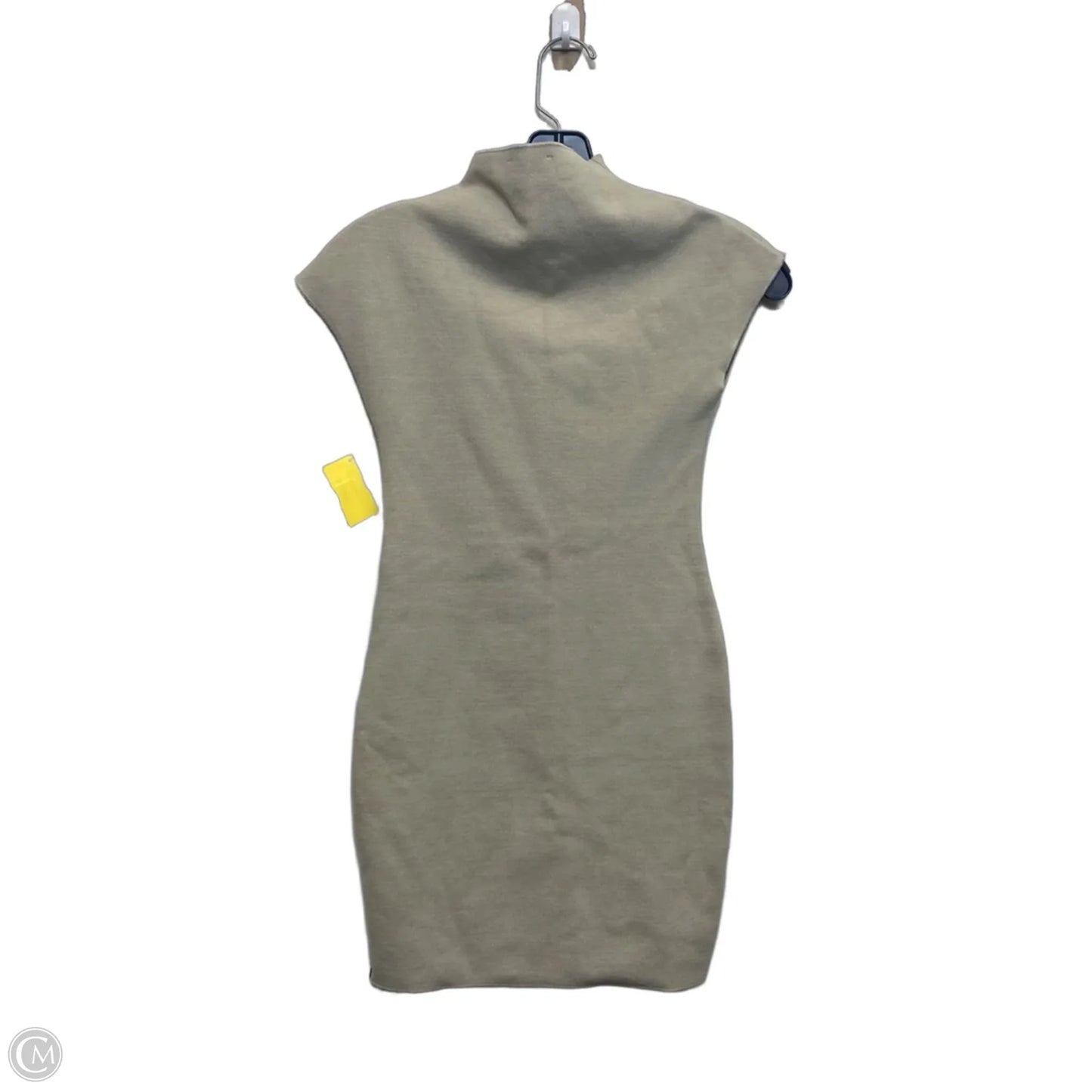 Dress Casual Short By Zara In Beige, Size: S