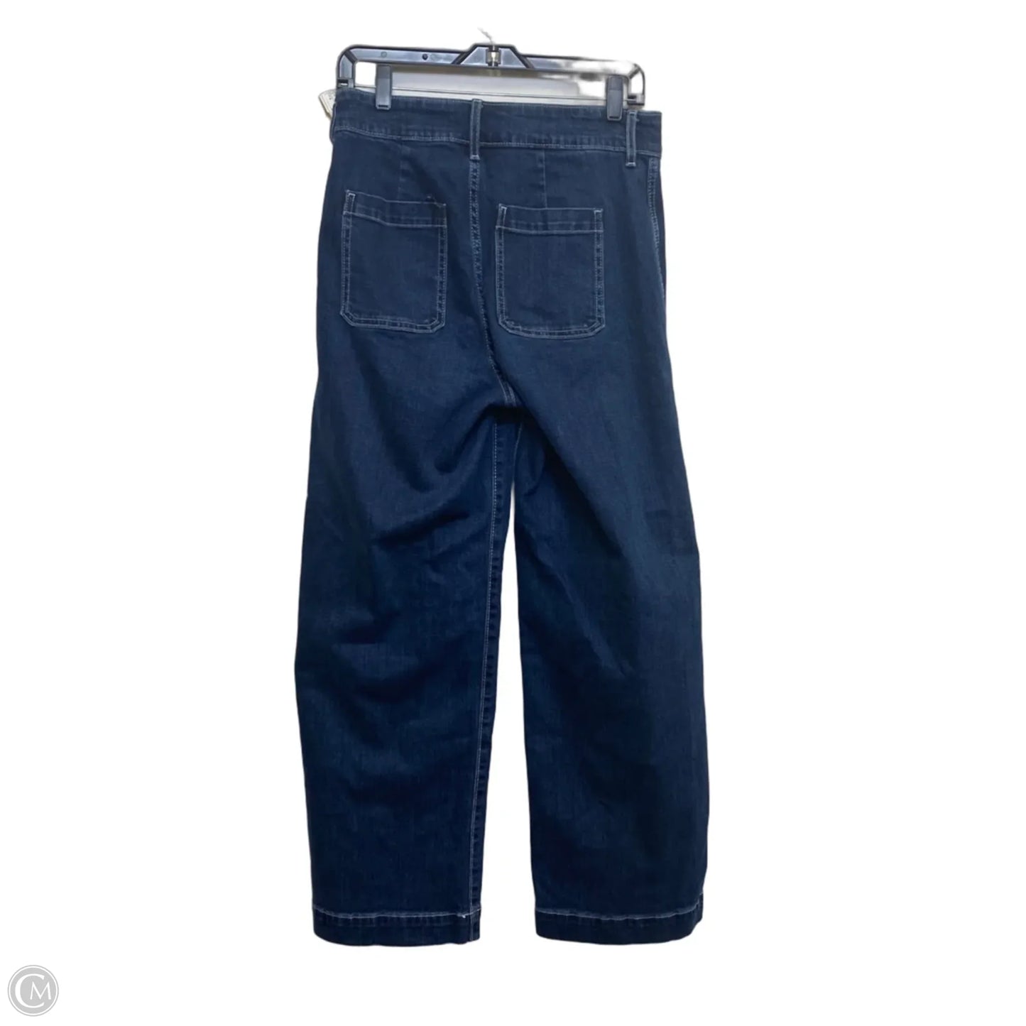 Jeans Wide Leg By Old Navy In Blue Denim, Size: 8
