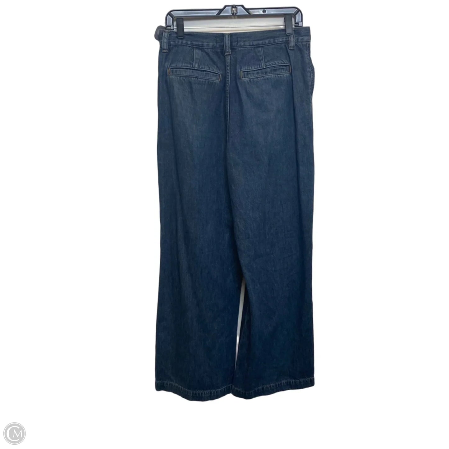 Jeans Wide Leg By Madewell In Blue Denim, Size: 8