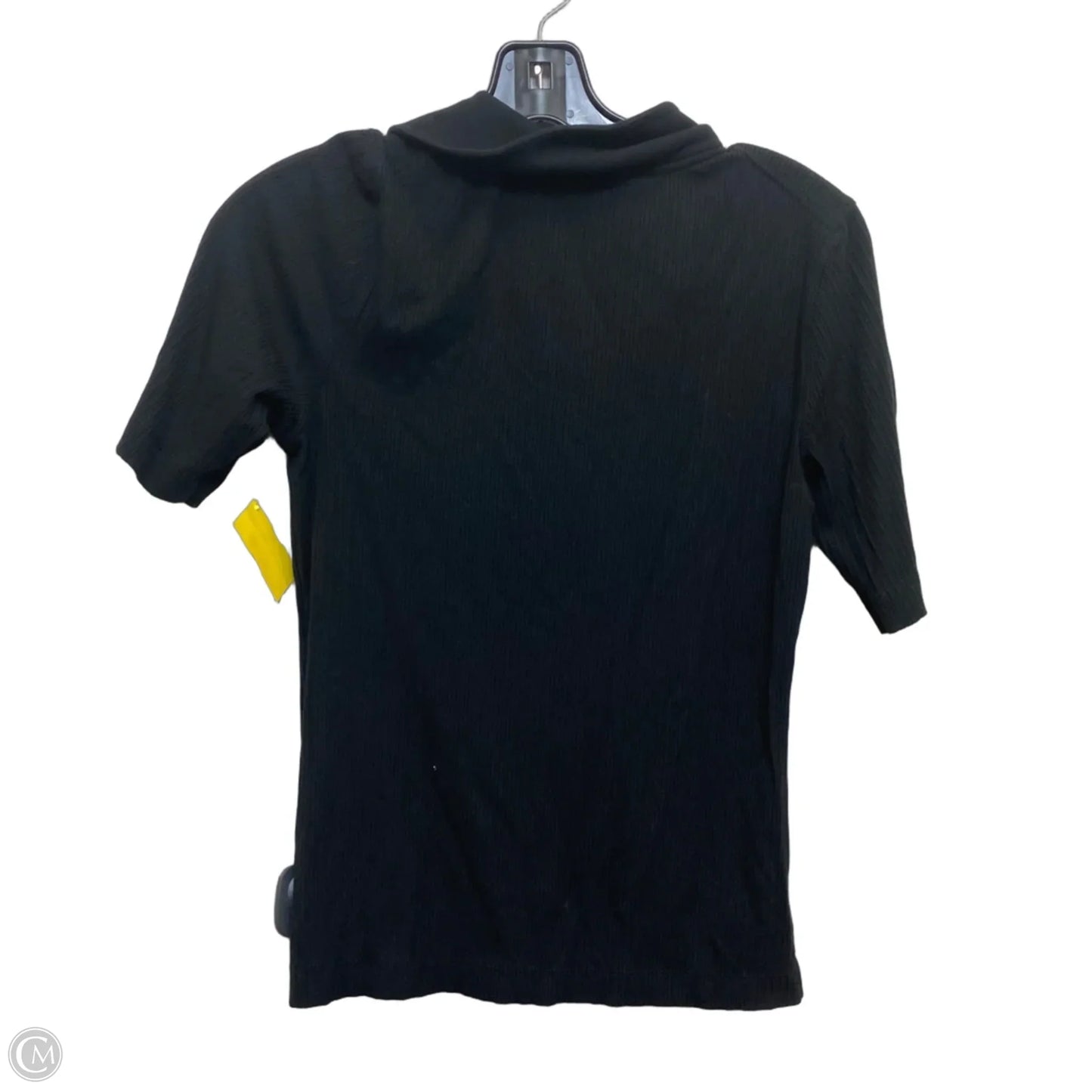 Top Short Sleeve By Spanx In Black, Size: M
