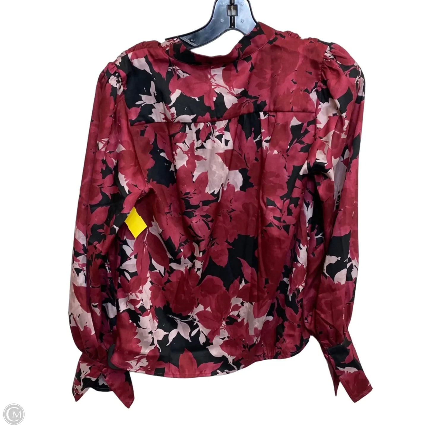 Top Long Sleeve By Banana Republic In Pink, Size: Xs