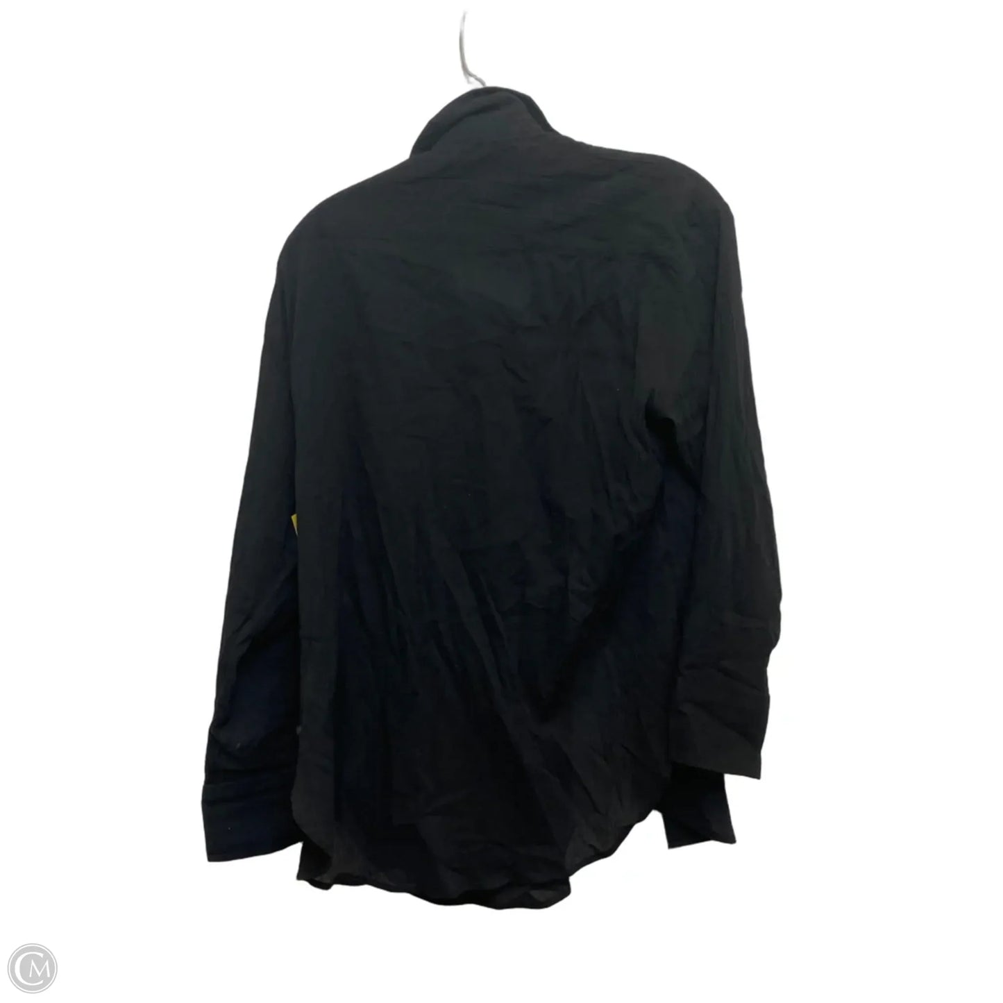 Top Long Sleeve By H&m In Black, Size: Xs