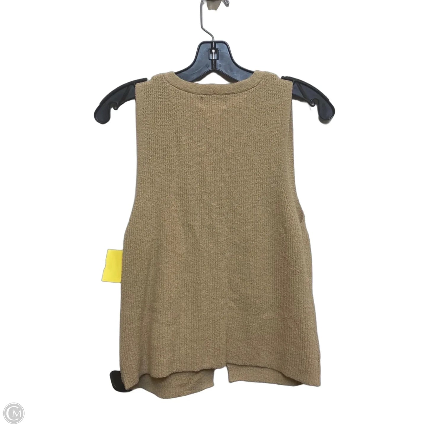 Top Sleeveless By Universal Thread In Tan, Size: M