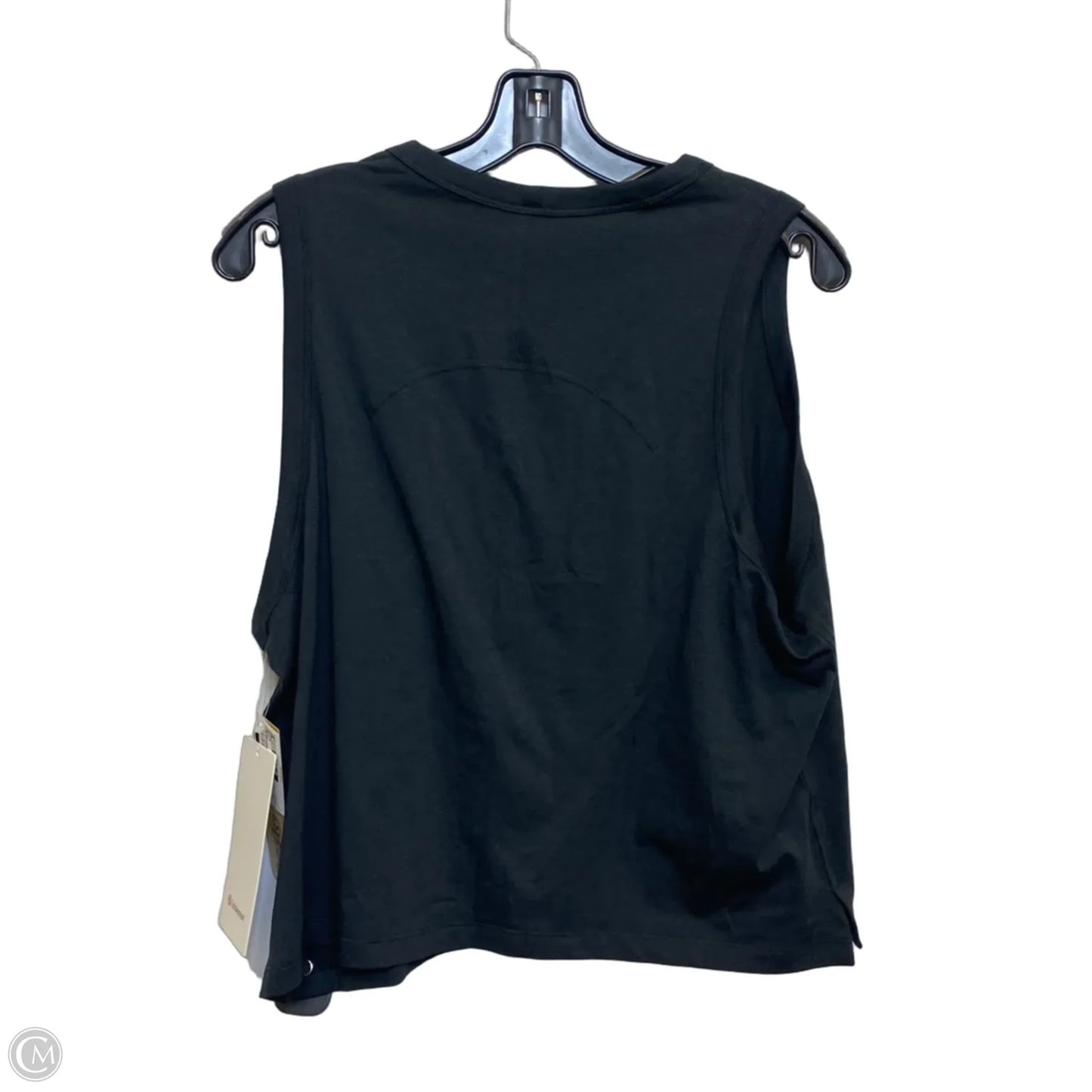 Athletic Tank Top Designer By Lululemon In Grey, Size: L