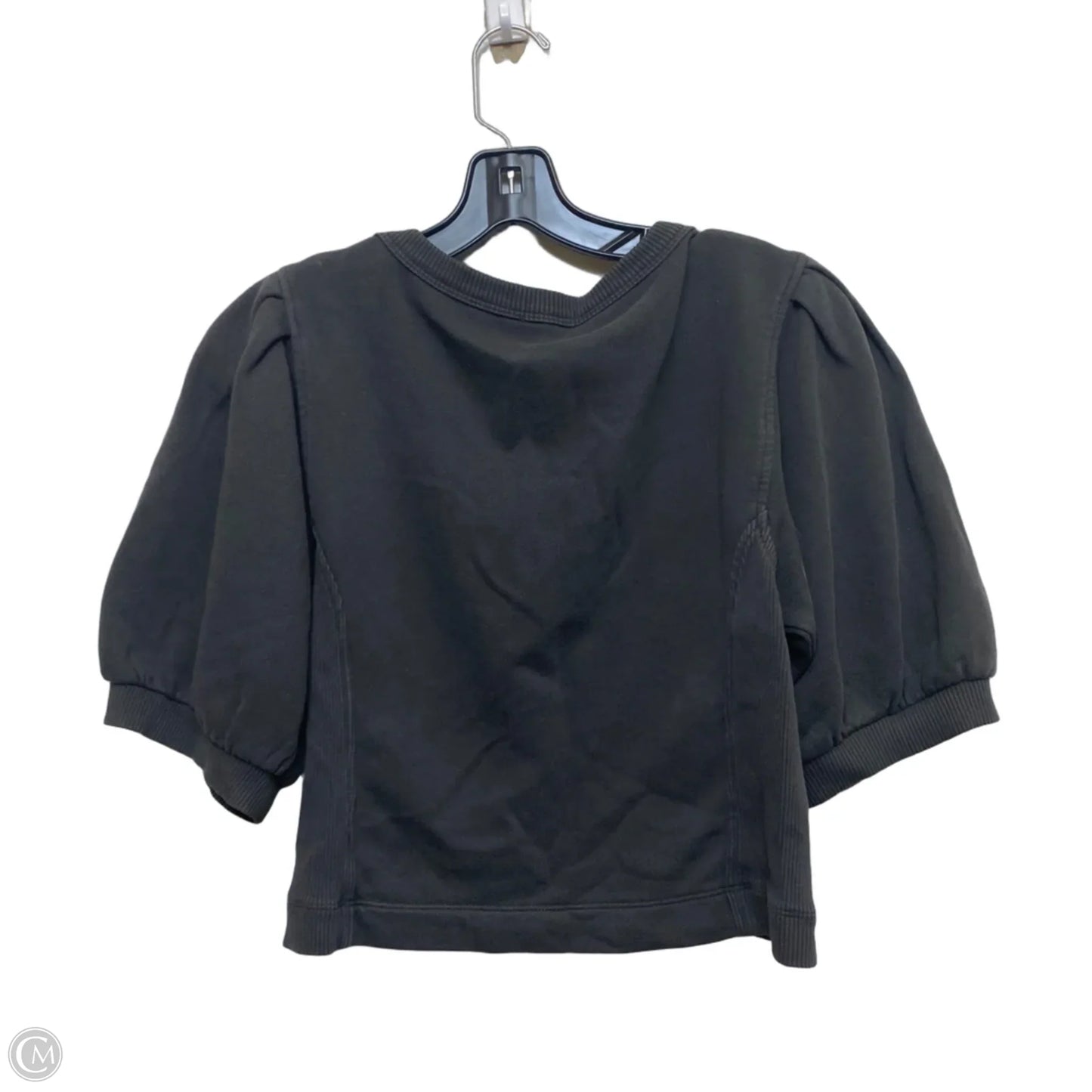 Top Short Sleeve By Aerie In Grey, Size: M