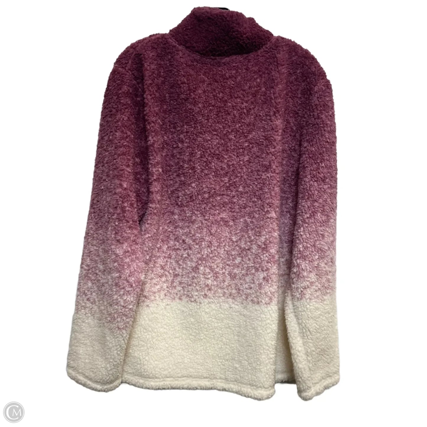 Jacket Fleece By Buffalo Outdoors In Pink, Size: Xl